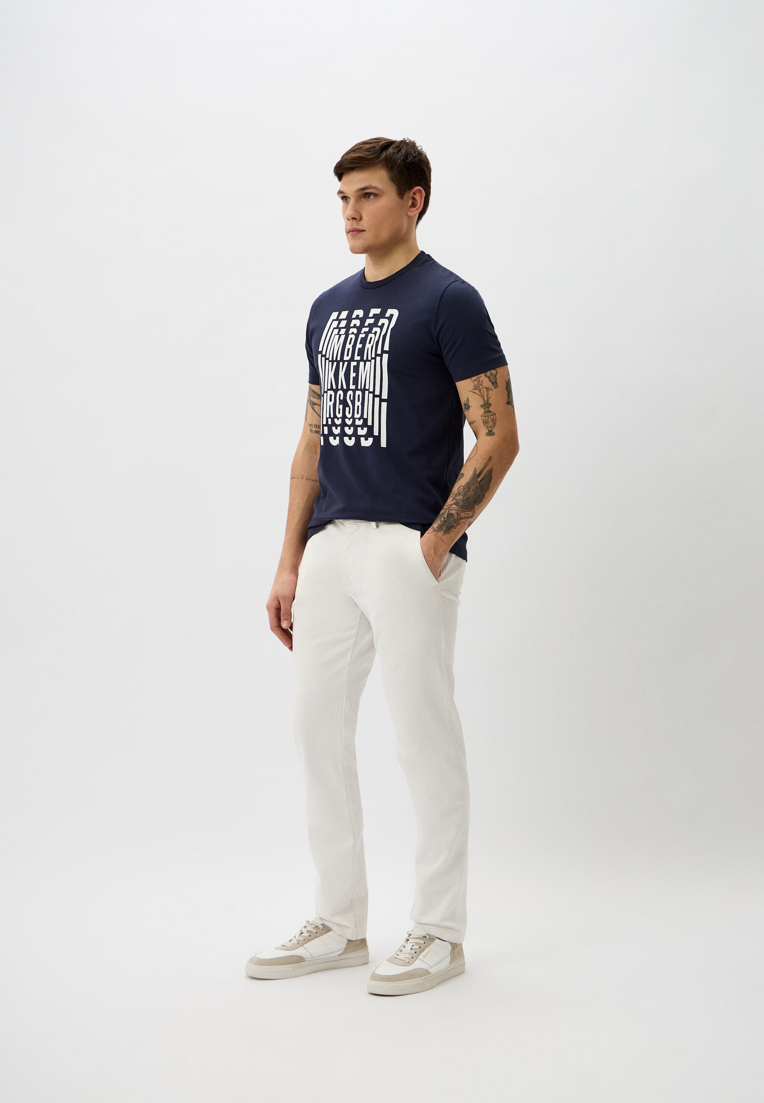 Мужская футболка Bikkembergs (Биккембергс) BMT0161: изображение 2
