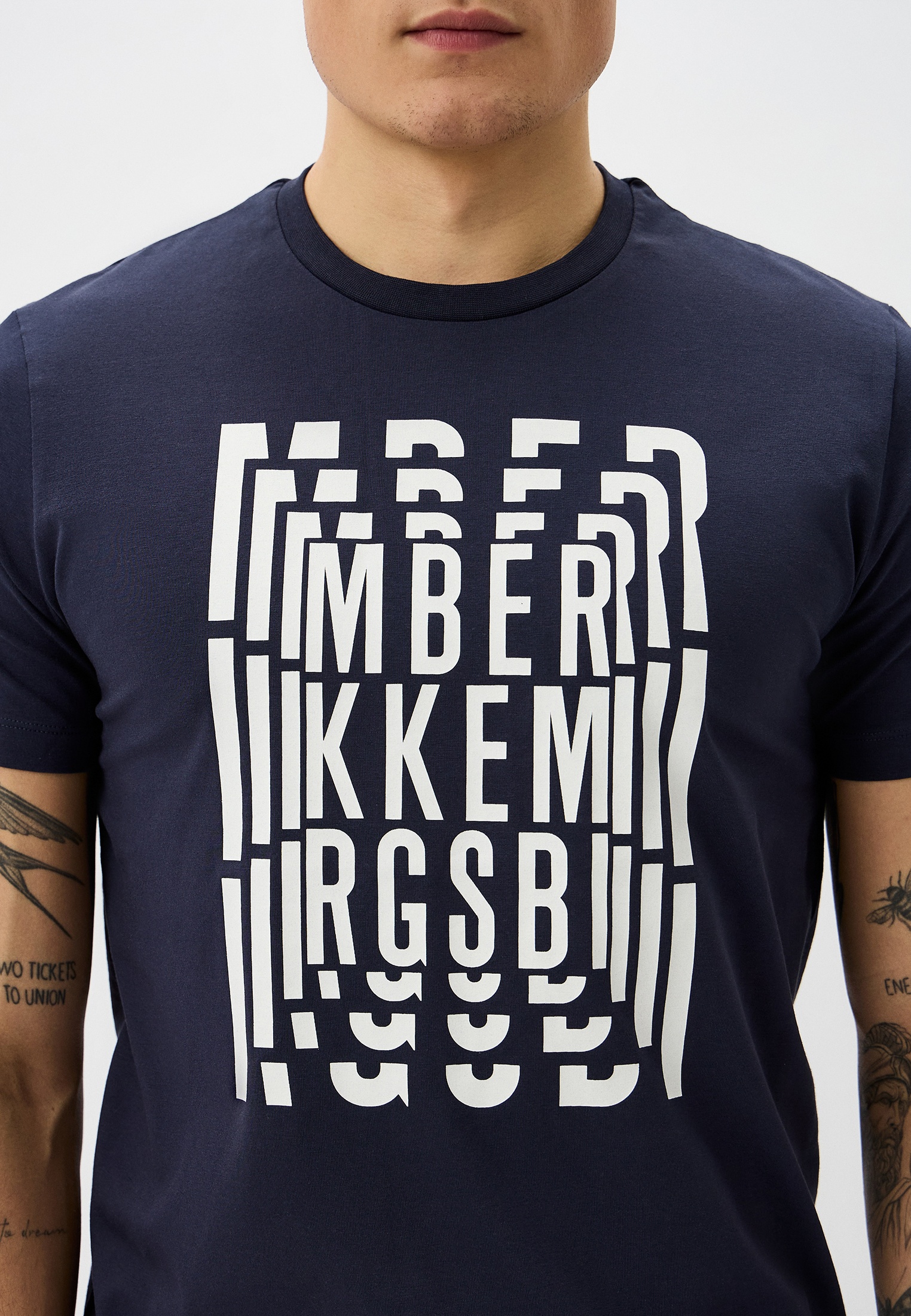 Мужская футболка Bikkembergs (Биккембергс) BMT0161: изображение 4