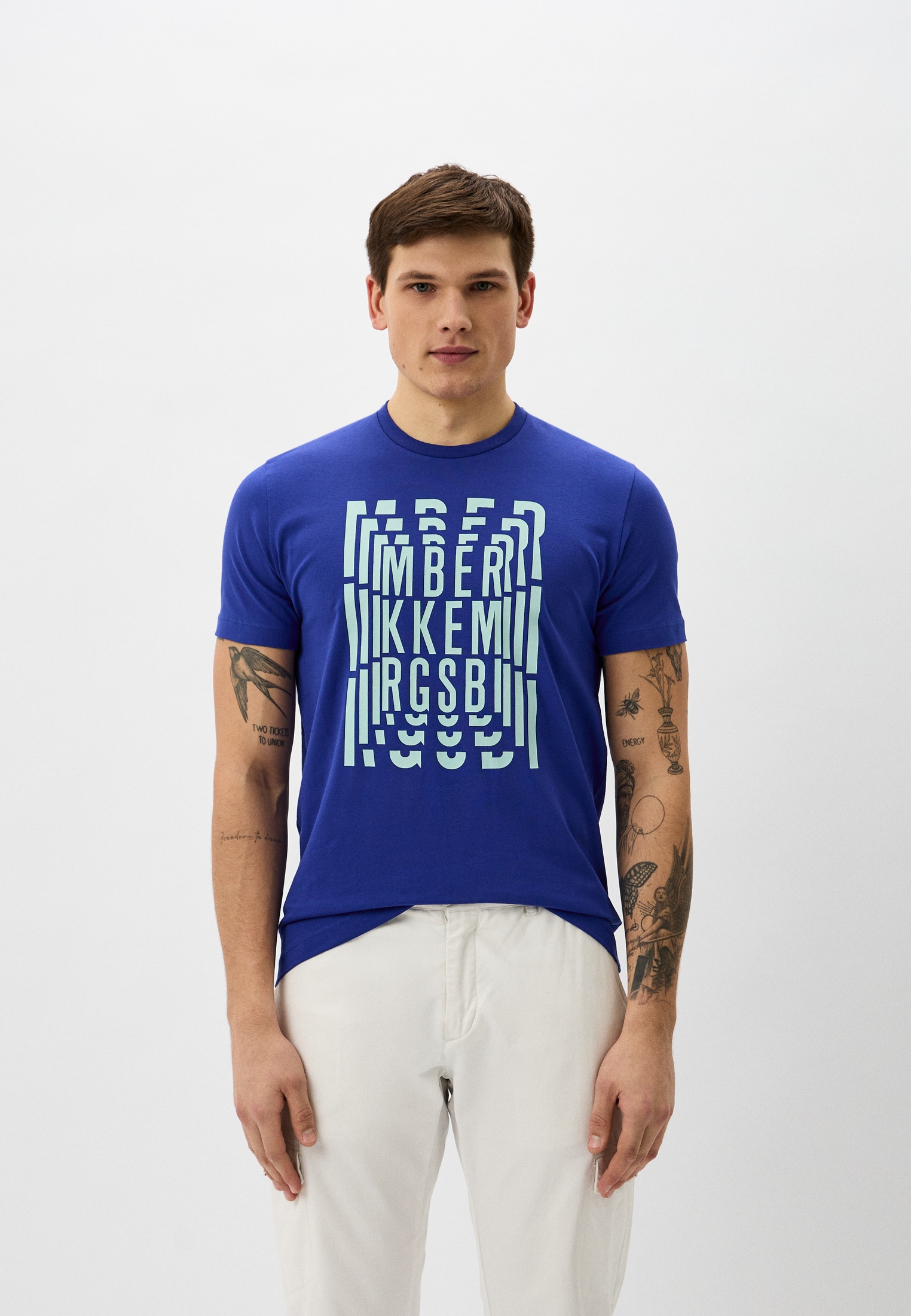 Мужская футболка Bikkembergs (Биккембергс) BMT0161: изображение 5