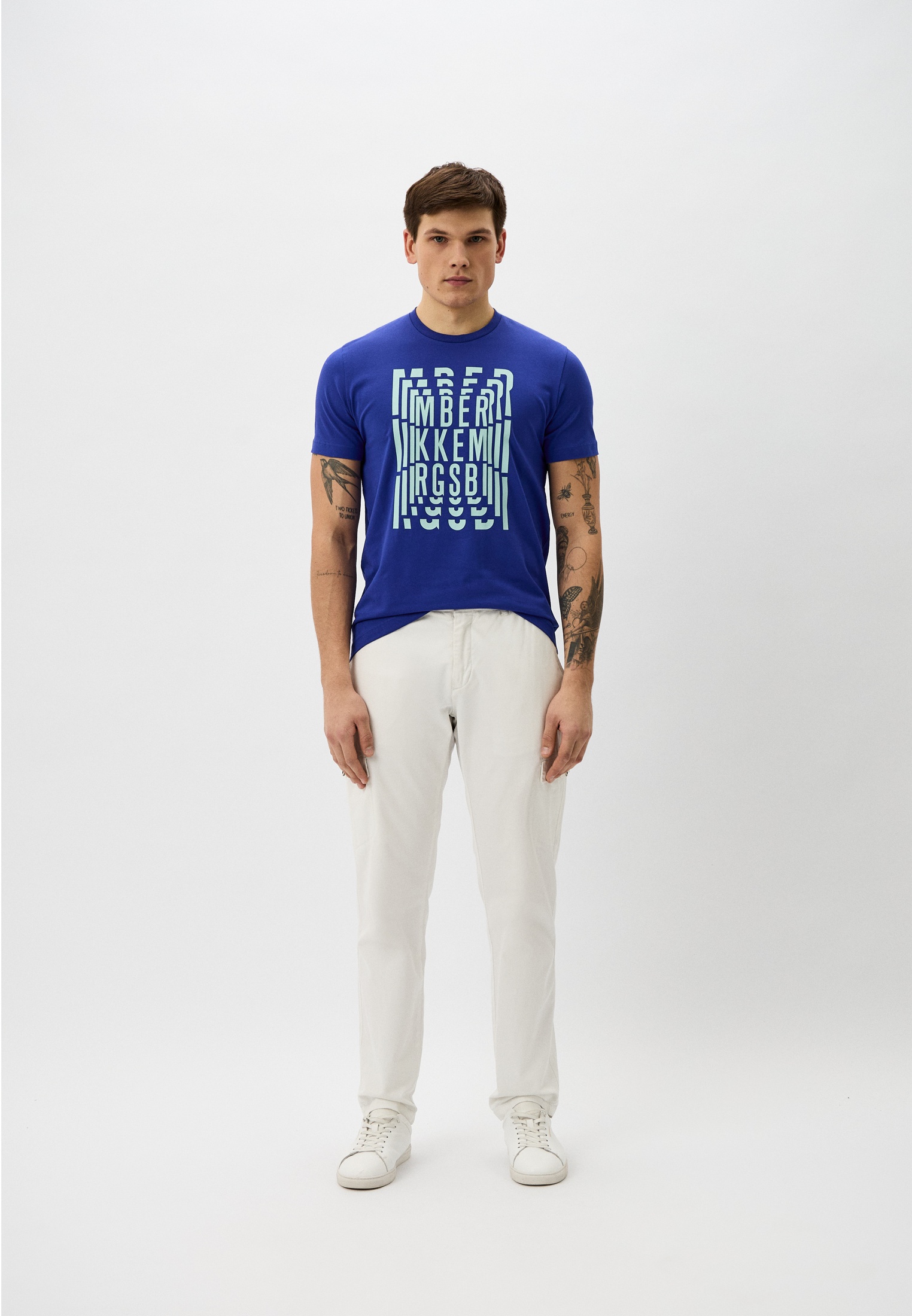 Мужская футболка Bikkembergs (Биккембергс) BMT0161: изображение 6