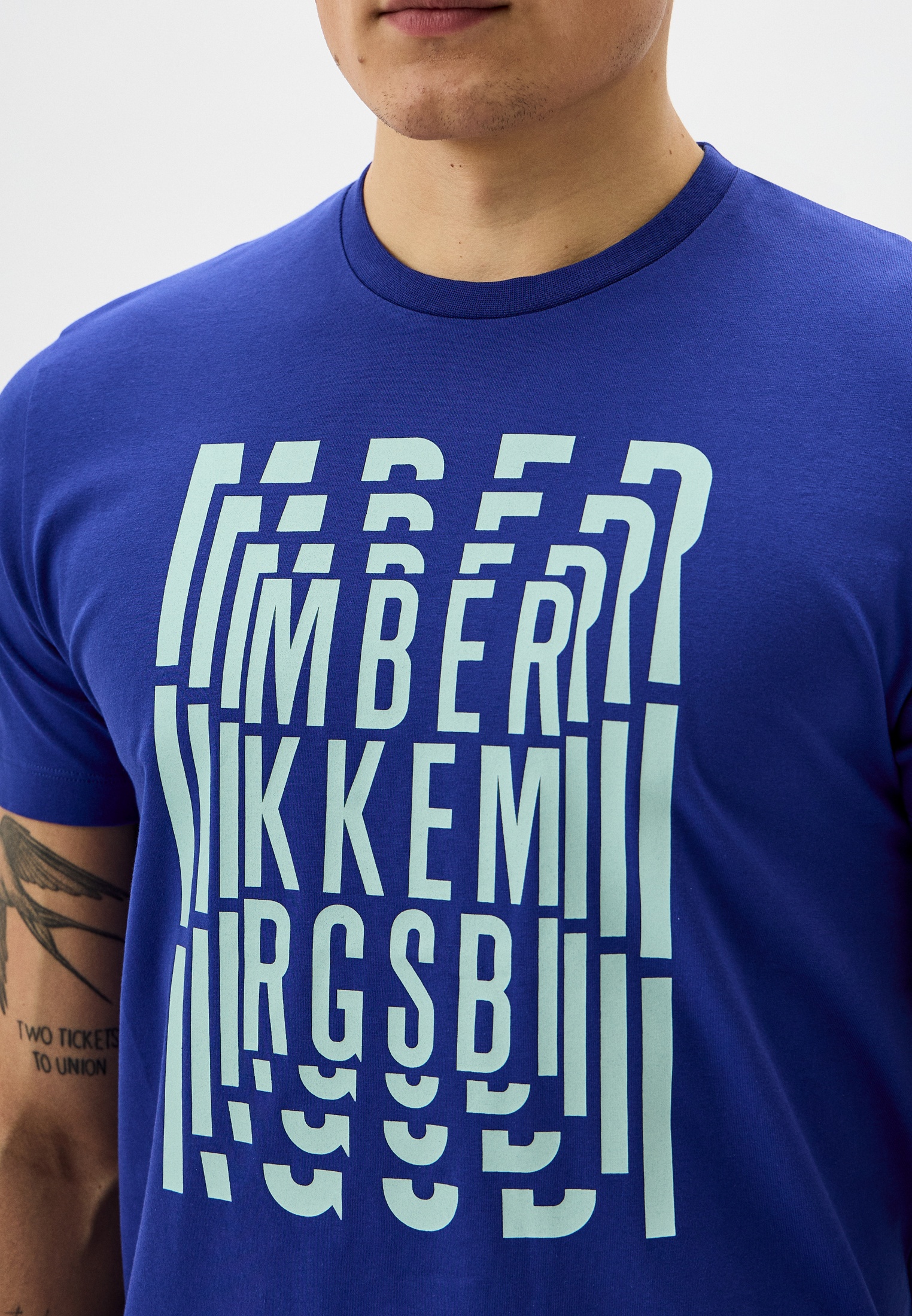 Мужская футболка Bikkembergs (Биккембергс) BMT0161: изображение 8