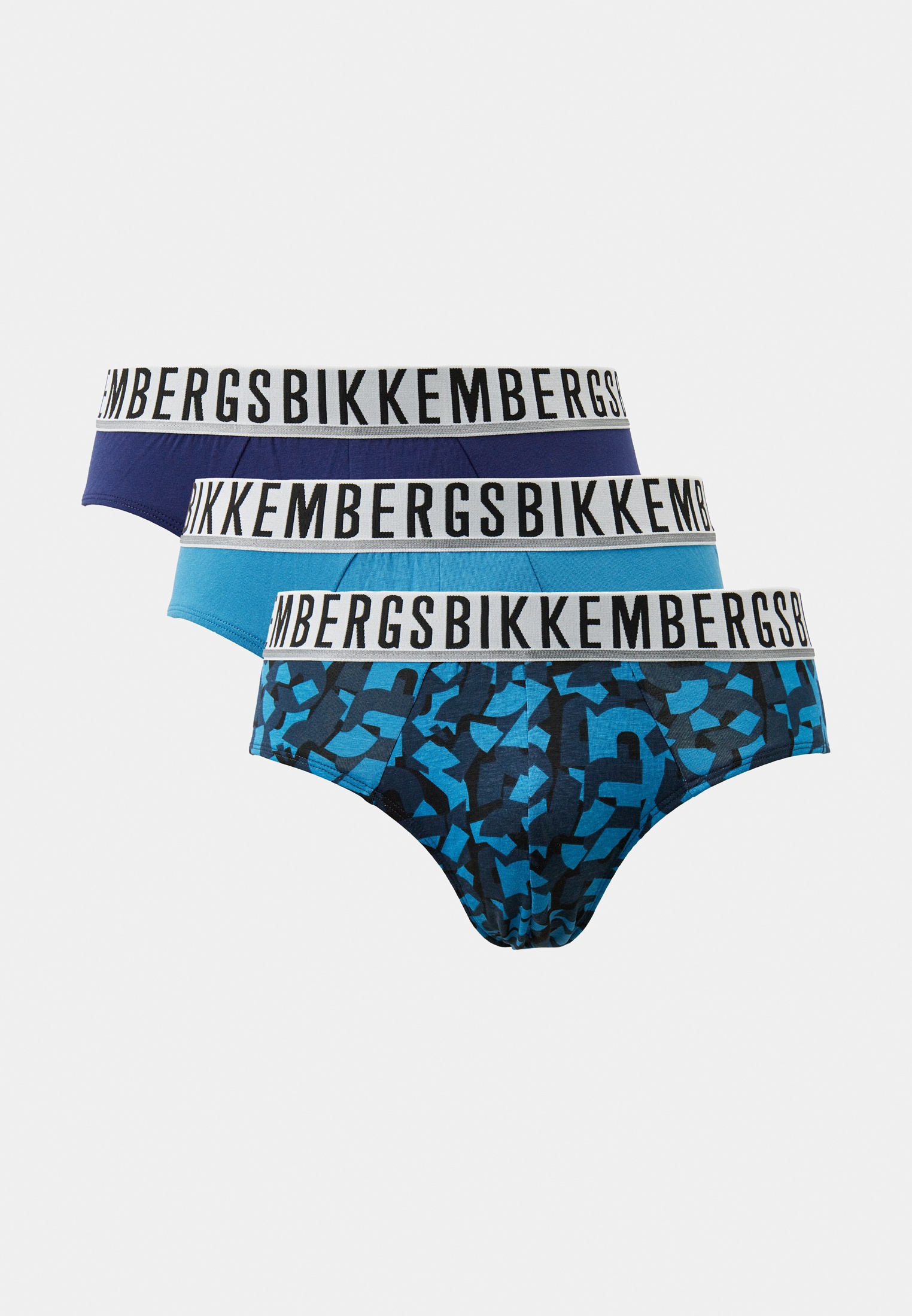 Мужские комплекты Bikkembergs (Биккембергс) Трусы 3 шт. Bikkembergs