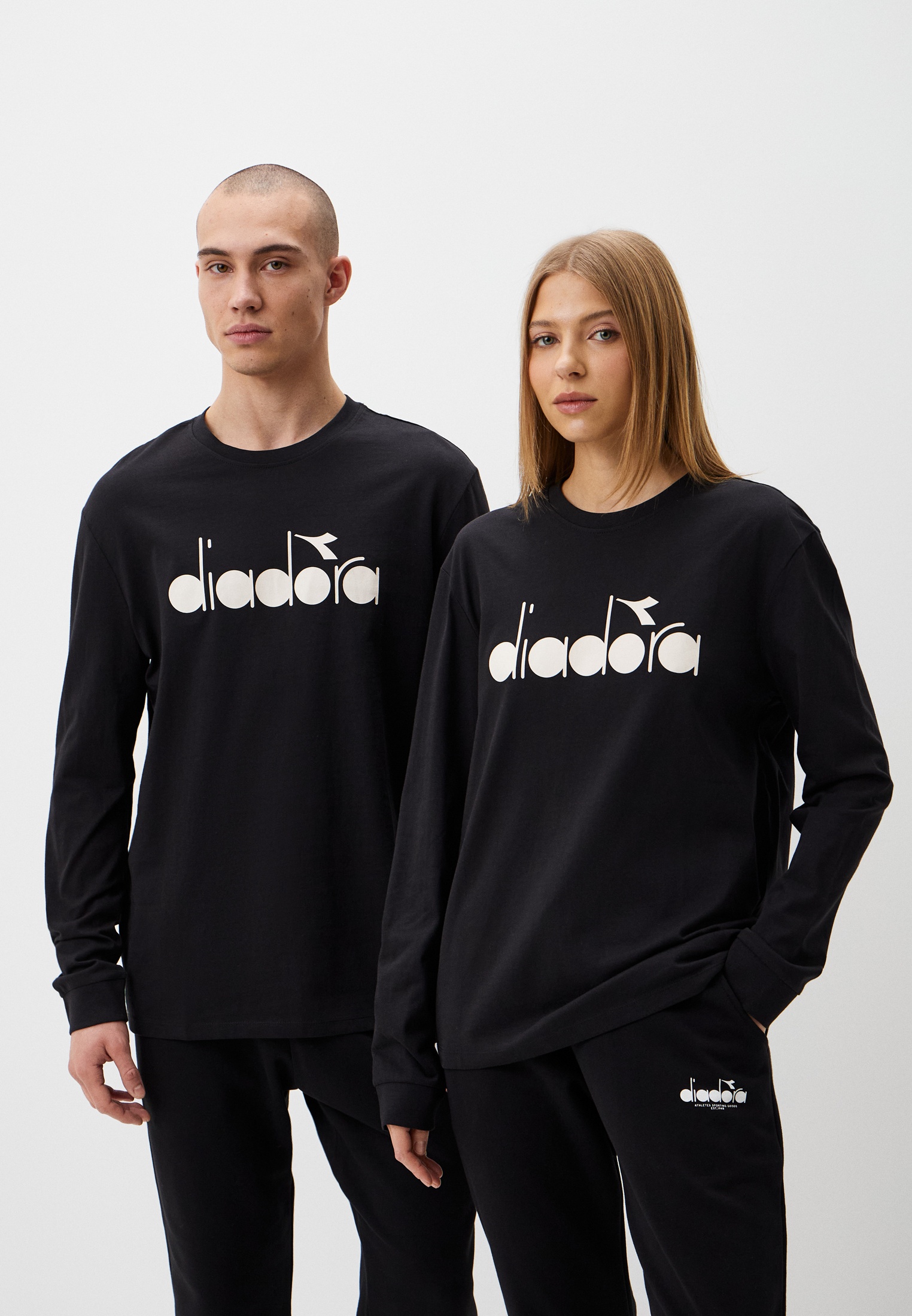 Футболка Diadora (Диадора) Лонгслив Diadora