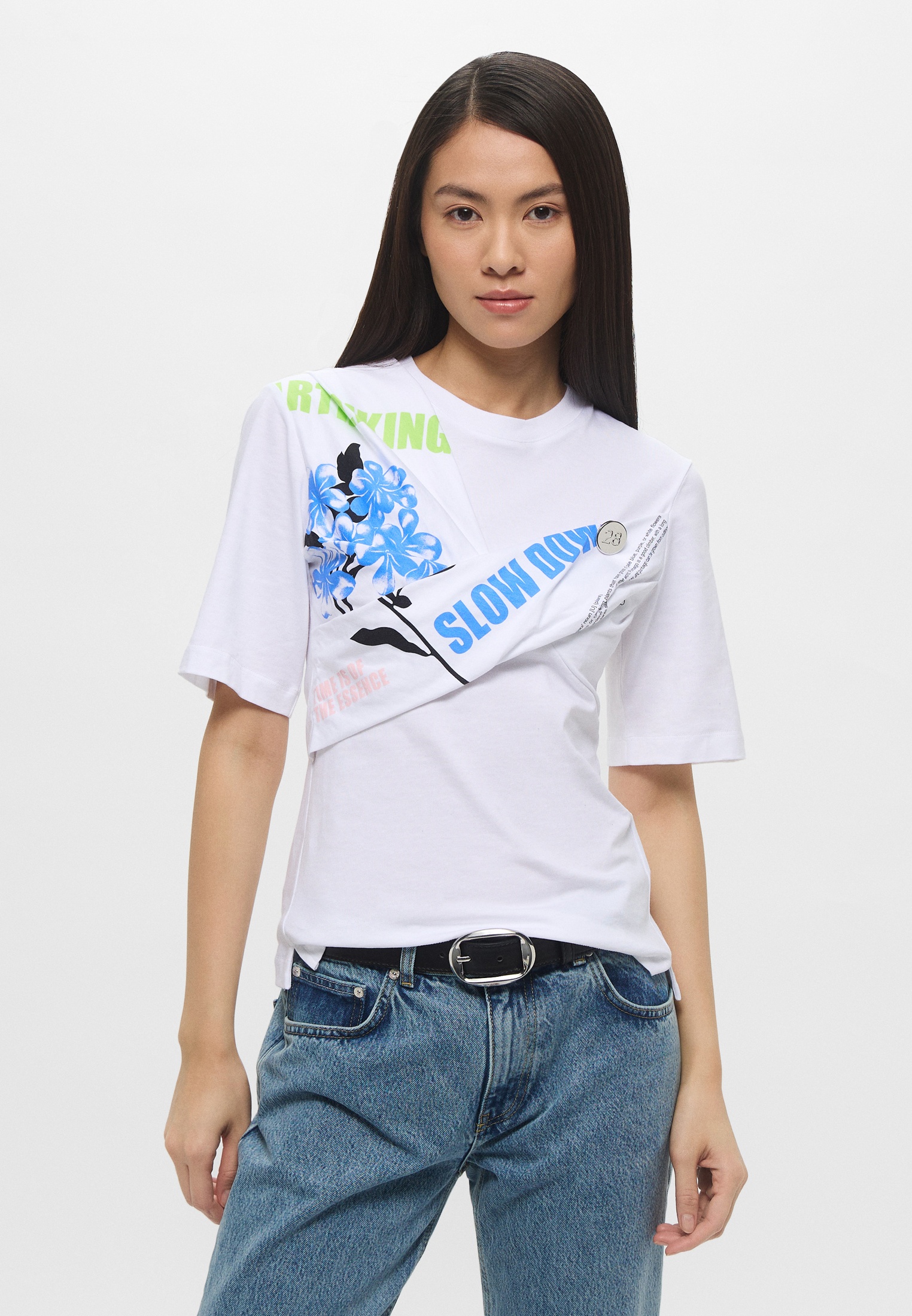 Футболка с коротким рукавом MO5CH1NO Jeans Футболка MO5CH1NO Jeans