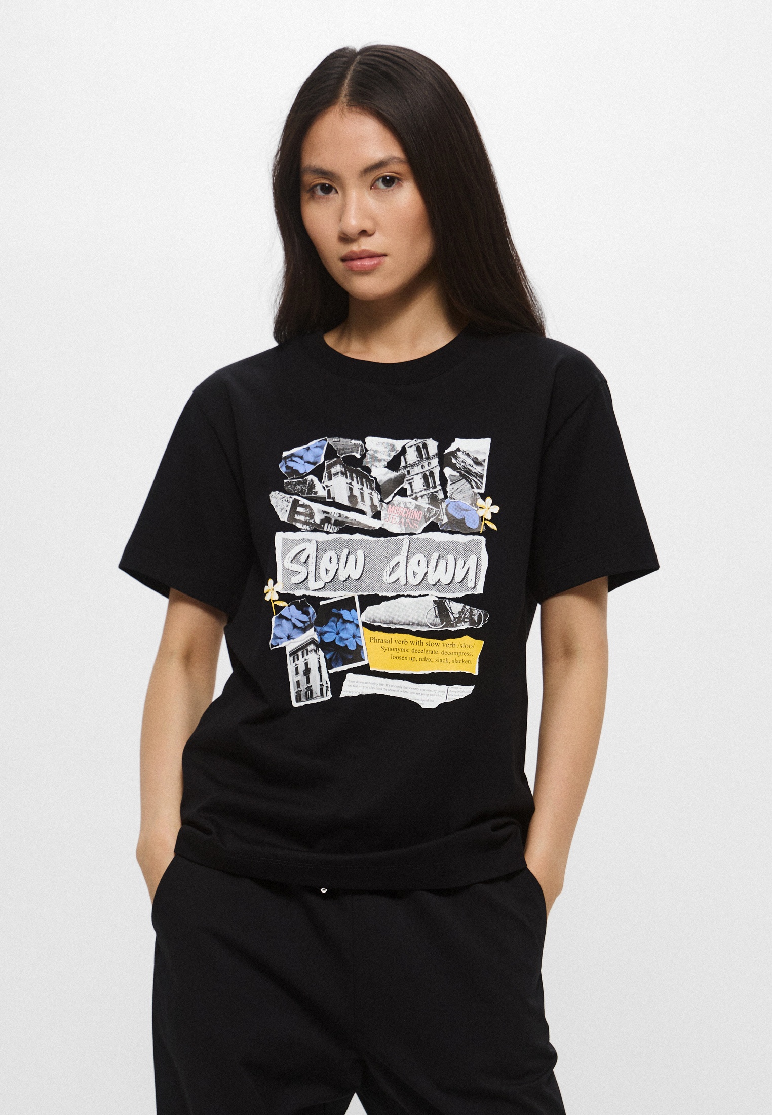 Футболка с коротким рукавом MO5CH1NO Jeans Футболка MO5CH1NO Jeans