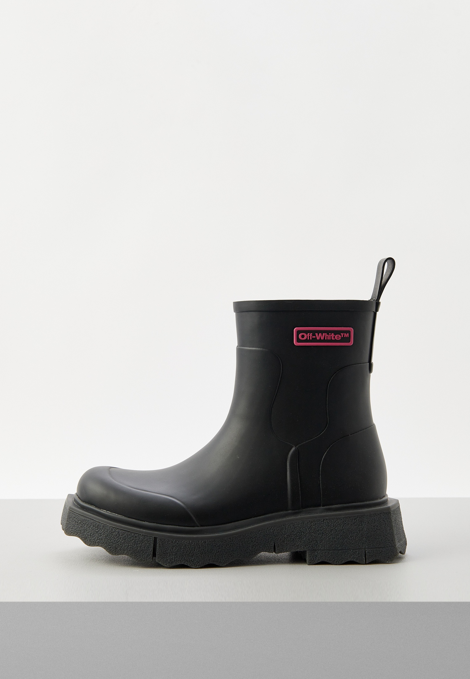 Мужские резиновые сапоги Off-White Полусапоги резиновые Off-White