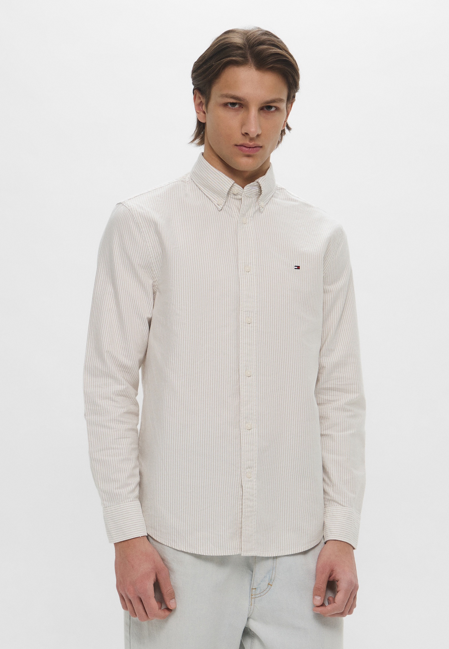 Рубашка с длинным рукавом Tommy Hilfiger (Томми Хилфигер) Рубашка Tommy Hilfiger
