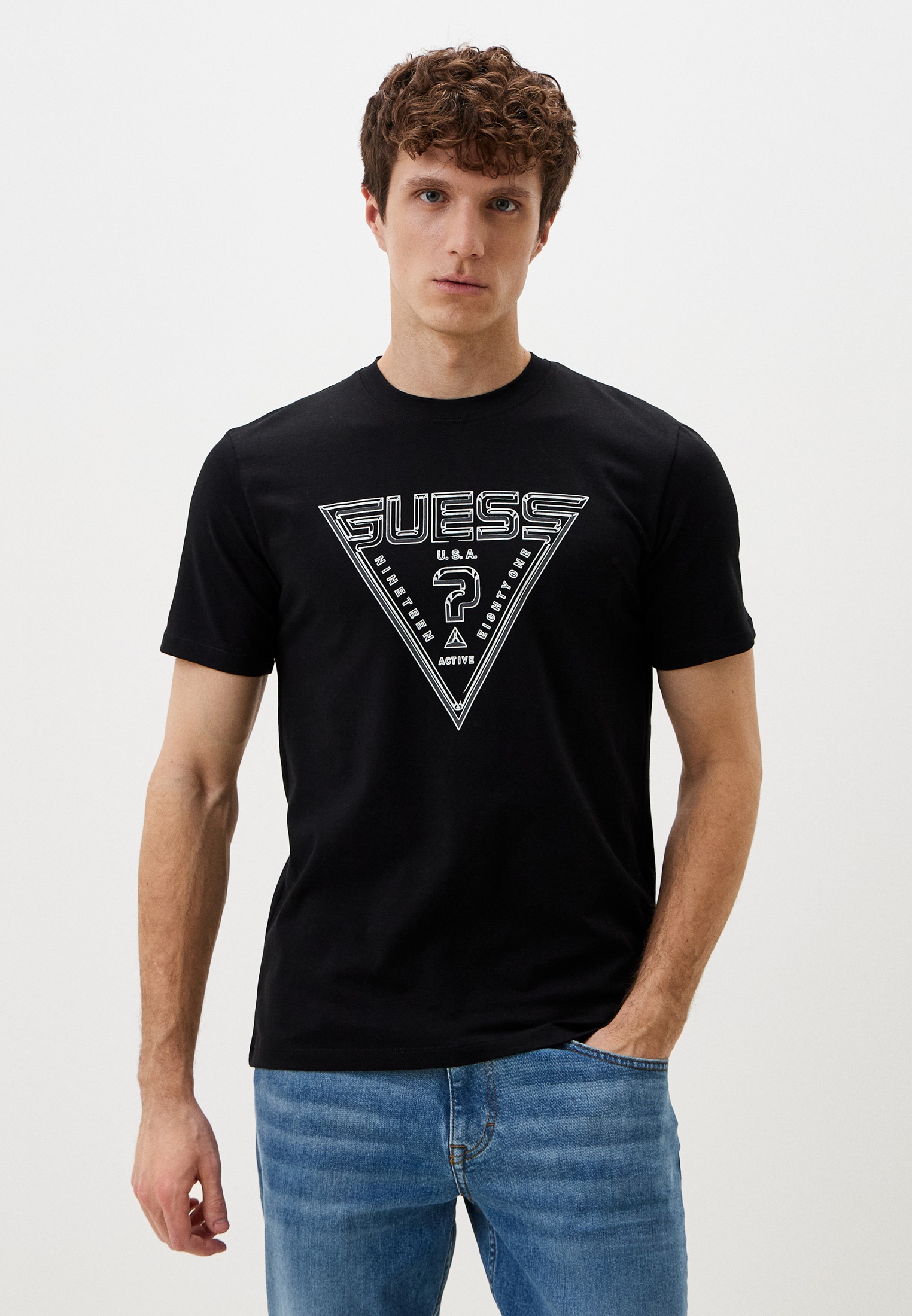 Футболка с коротким рукавом Guess (Гесс) Z5RI12J1314