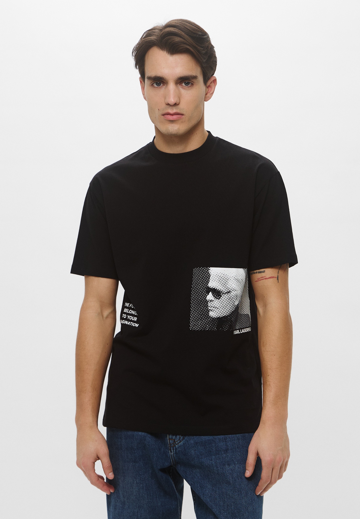 Мужская футболка Karl Lagerfeld (Карл Лагерфельд) 755290-551225