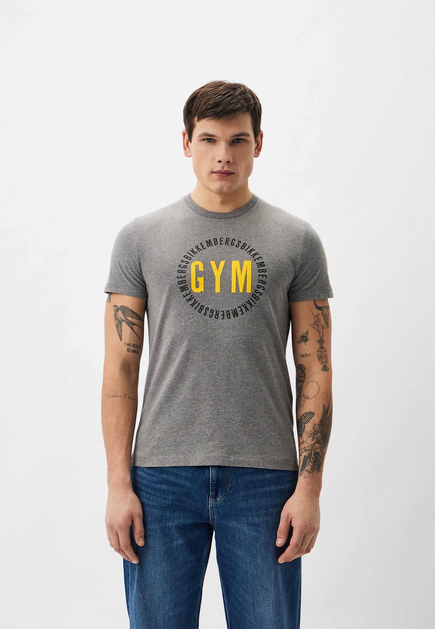 Мужская футболка Bikkembergs (Биккембергс) C410140E2273: изображение 1