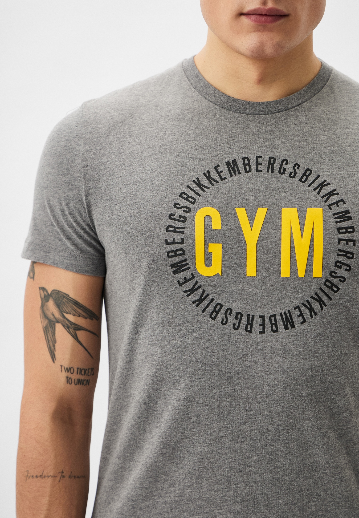 Мужская футболка Bikkembergs (Биккембергс) C410140E2273: изображение 4
