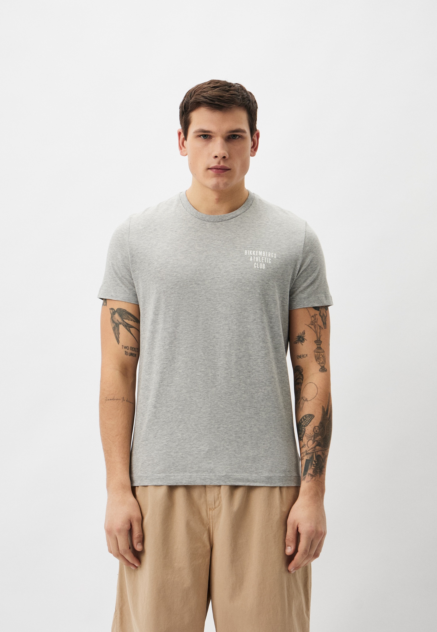 Мужская футболка Bikkembergs (Биккембергс) C410165E1811: изображение 1