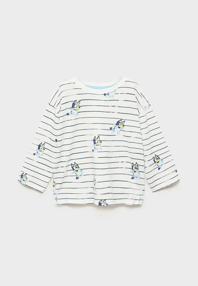 Футболка с длинным рукавом Mango Kids (Манго Кидс) Лонгслив Mango Kids
