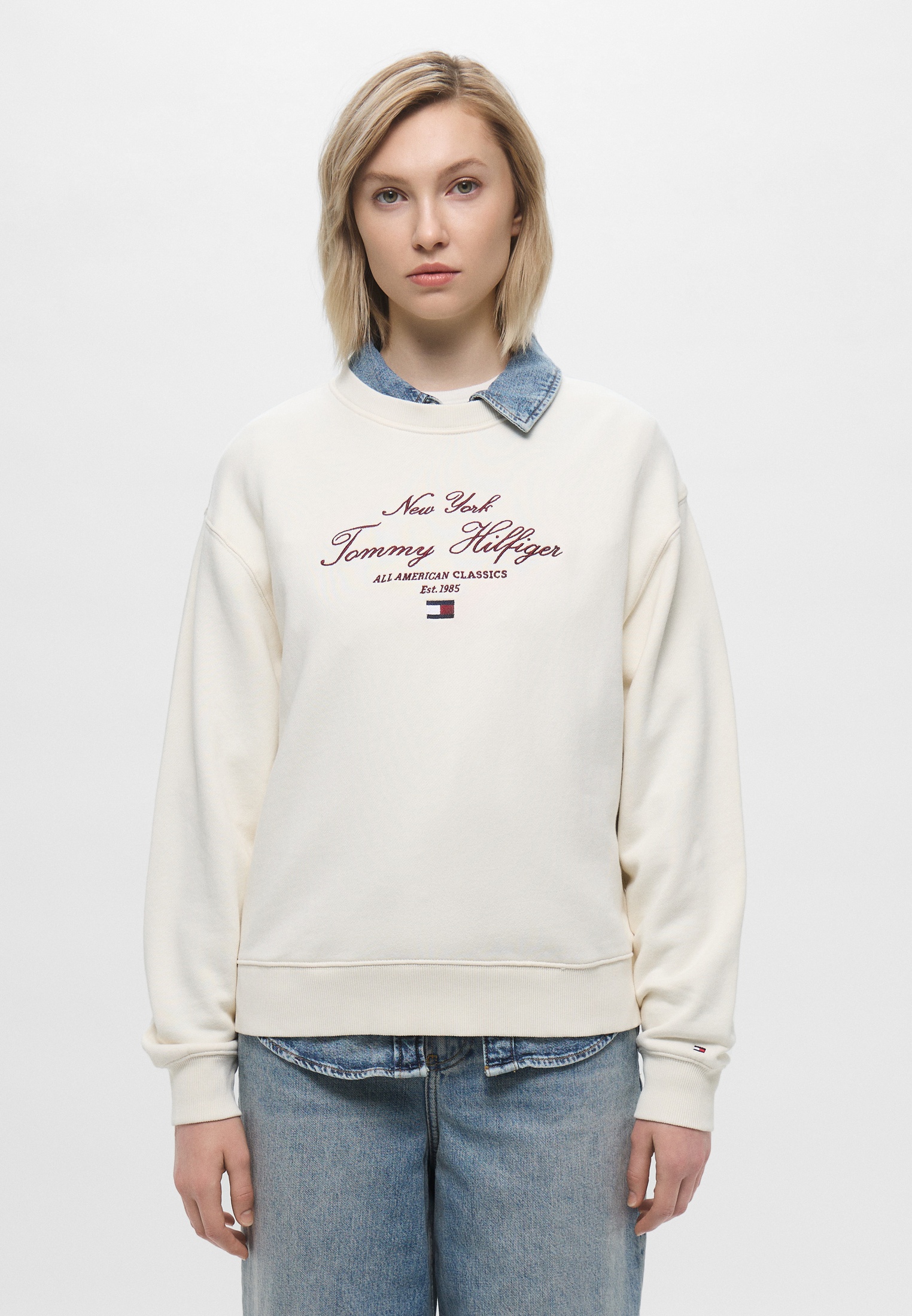 Женские свитшоты Tommy Hilfiger (Томми Хилфигер) Свитшот Tommy Hilfiger