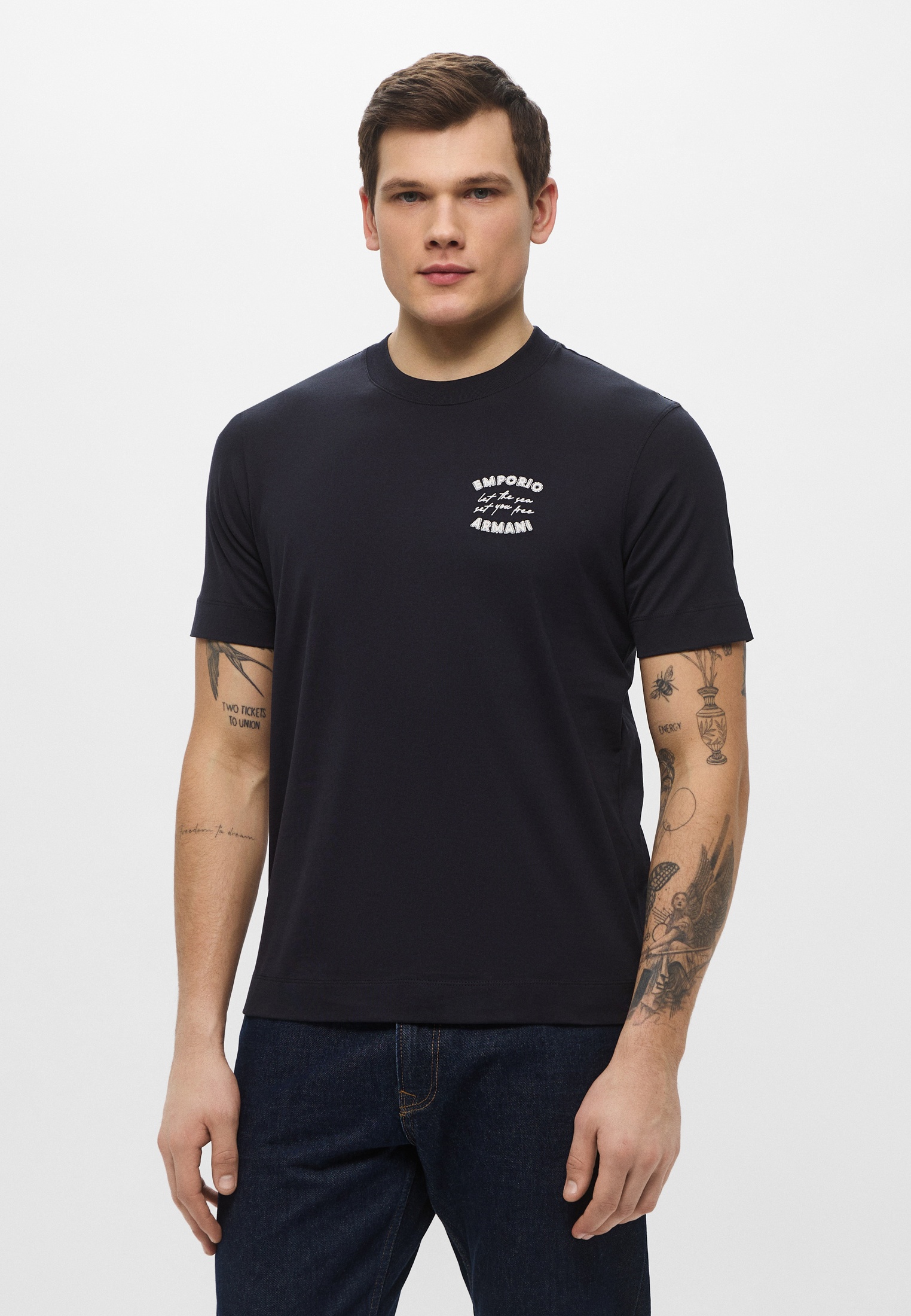 Мужская футболка Emporio Armani (Эмпорио Армани) EM000827 AF12926