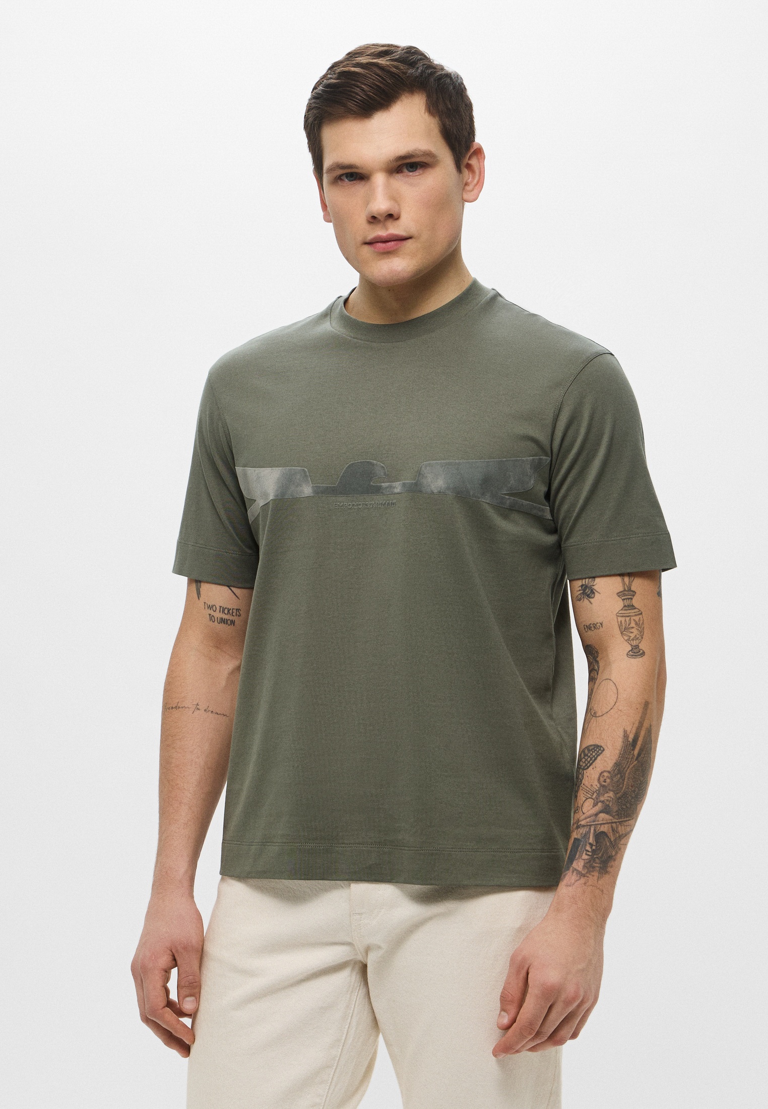 Мужская футболка Emporio Armani (Эмпорио Армани) EM001015 AF13669