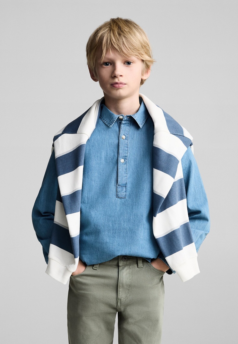 Брюки для мальчиков Mango Kids (Манго Кидс) Брюки Mango Kids