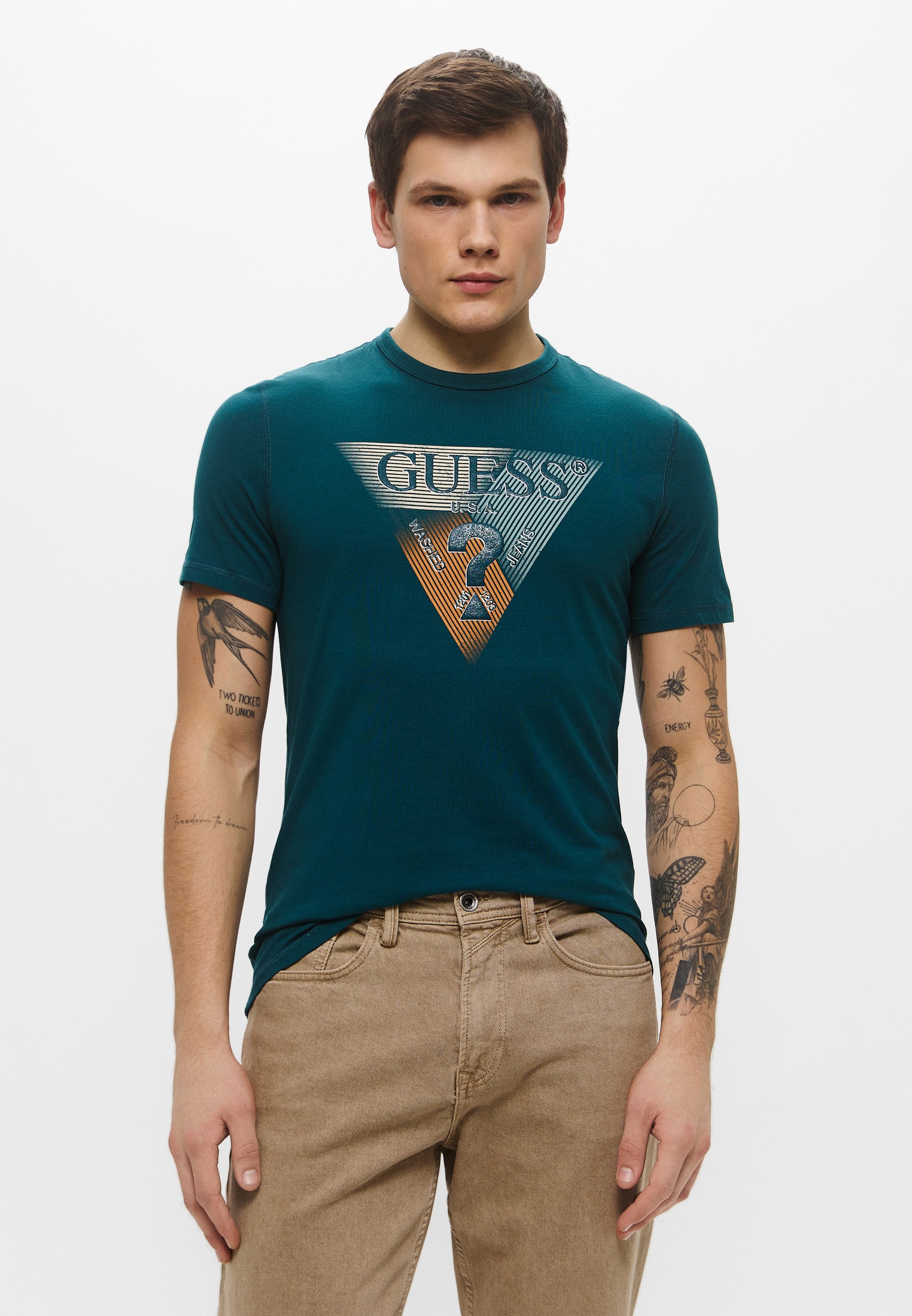 Футболка с коротким рукавом Guess (Гесс) Футболка Guess