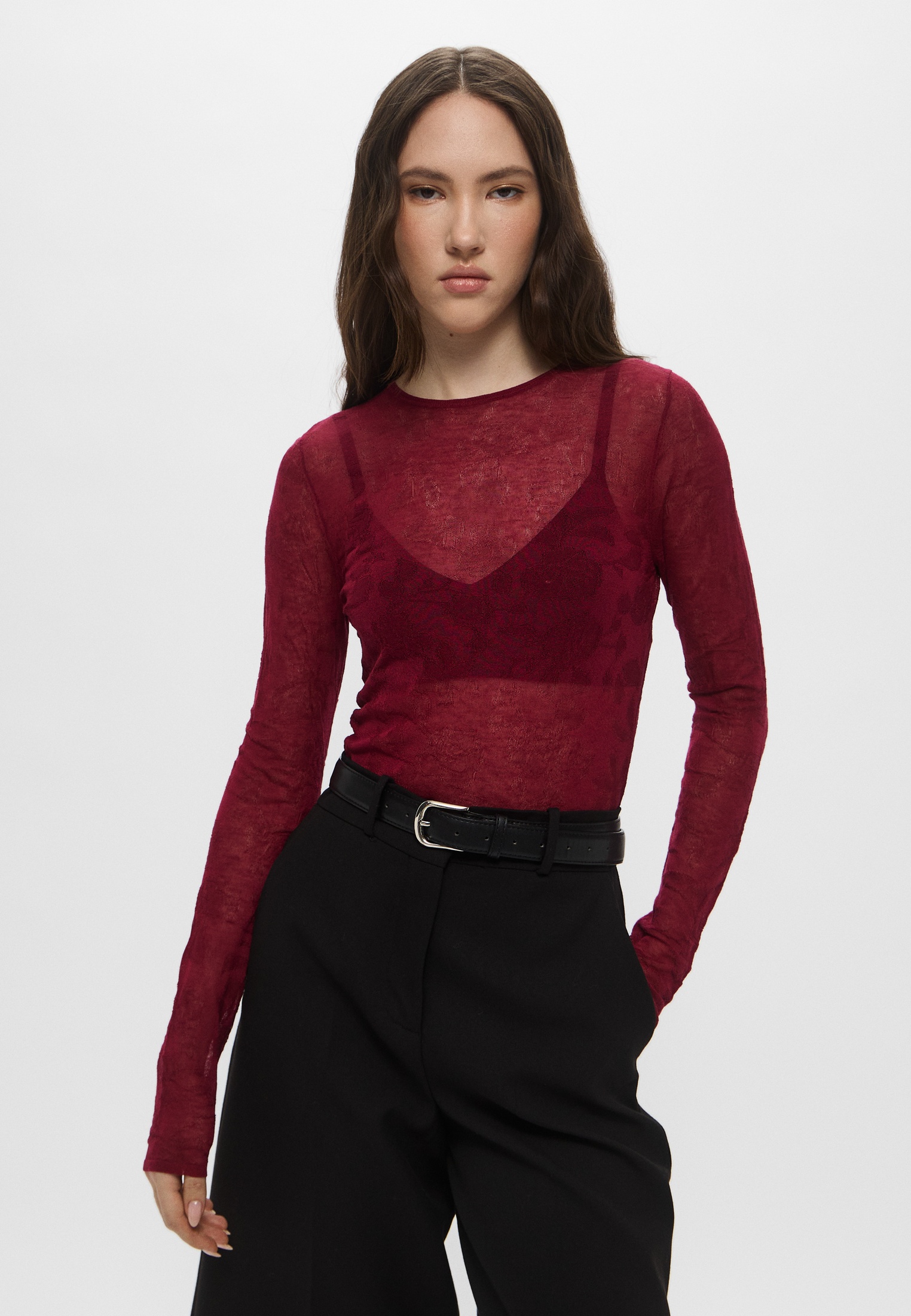 Футболка с длинным рукавом H&M 0807743
