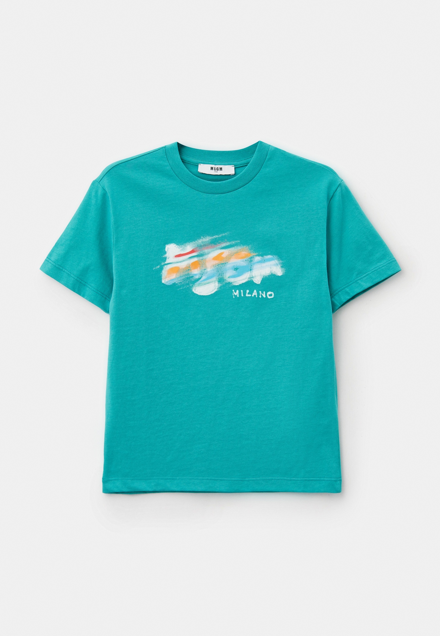 Футболка с коротким рукавом MSGM Kids S5MSJBTH280
