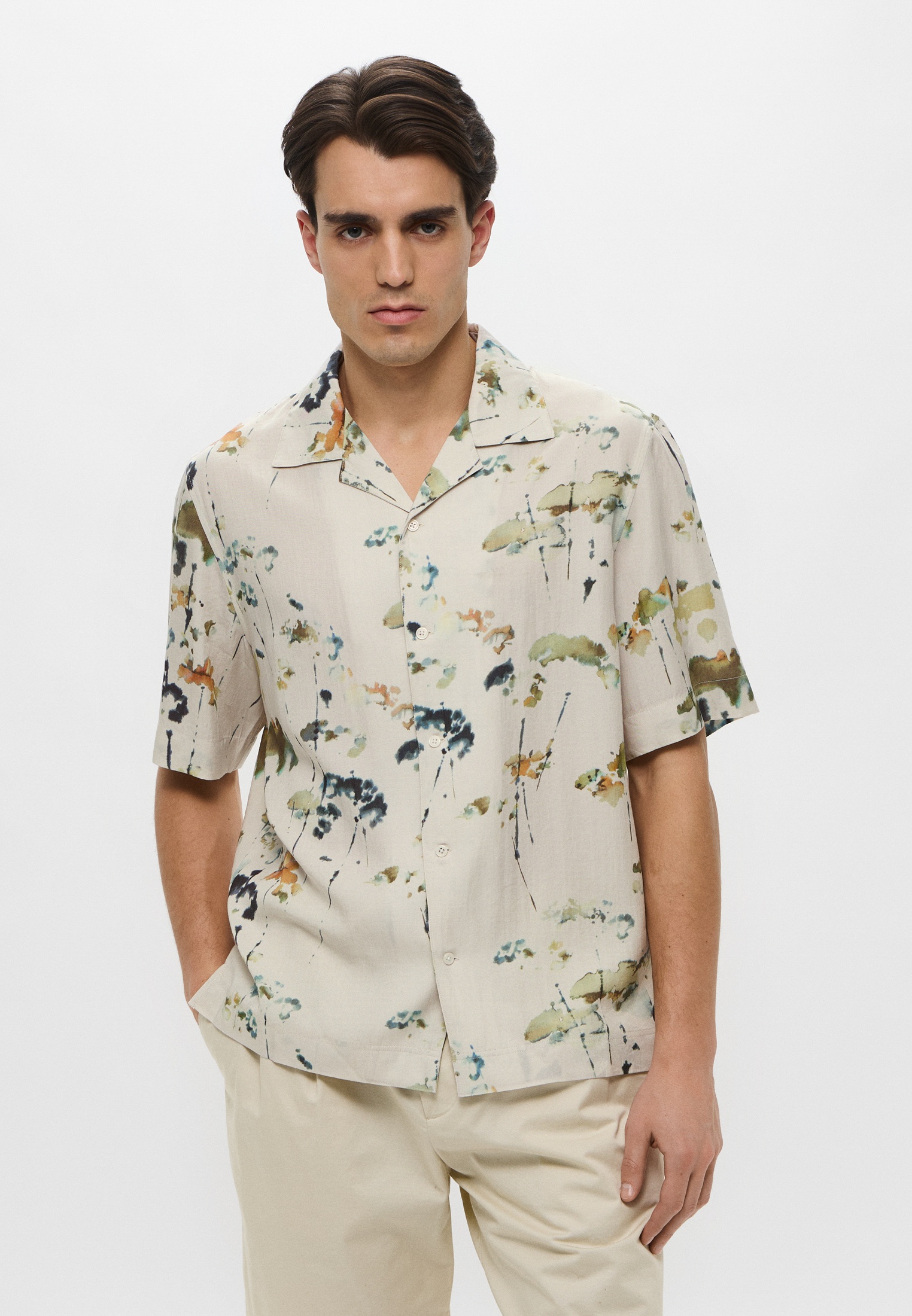 Рубашка с коротким рукавом Mademan MM03WBS202