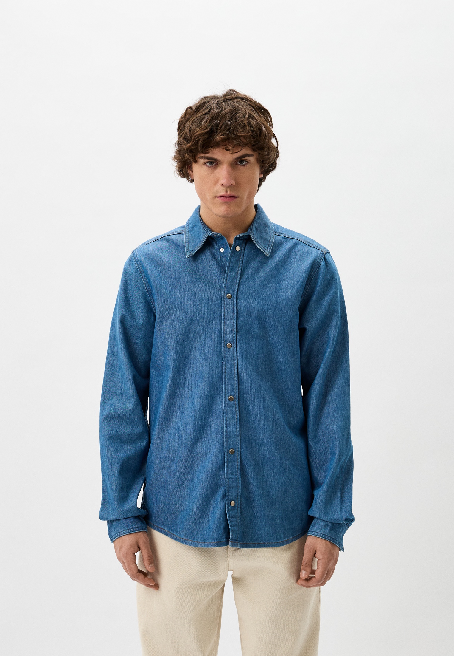 Мужская рубашка Trussardi (Труссарди) 52C00260-1T005806-C-001