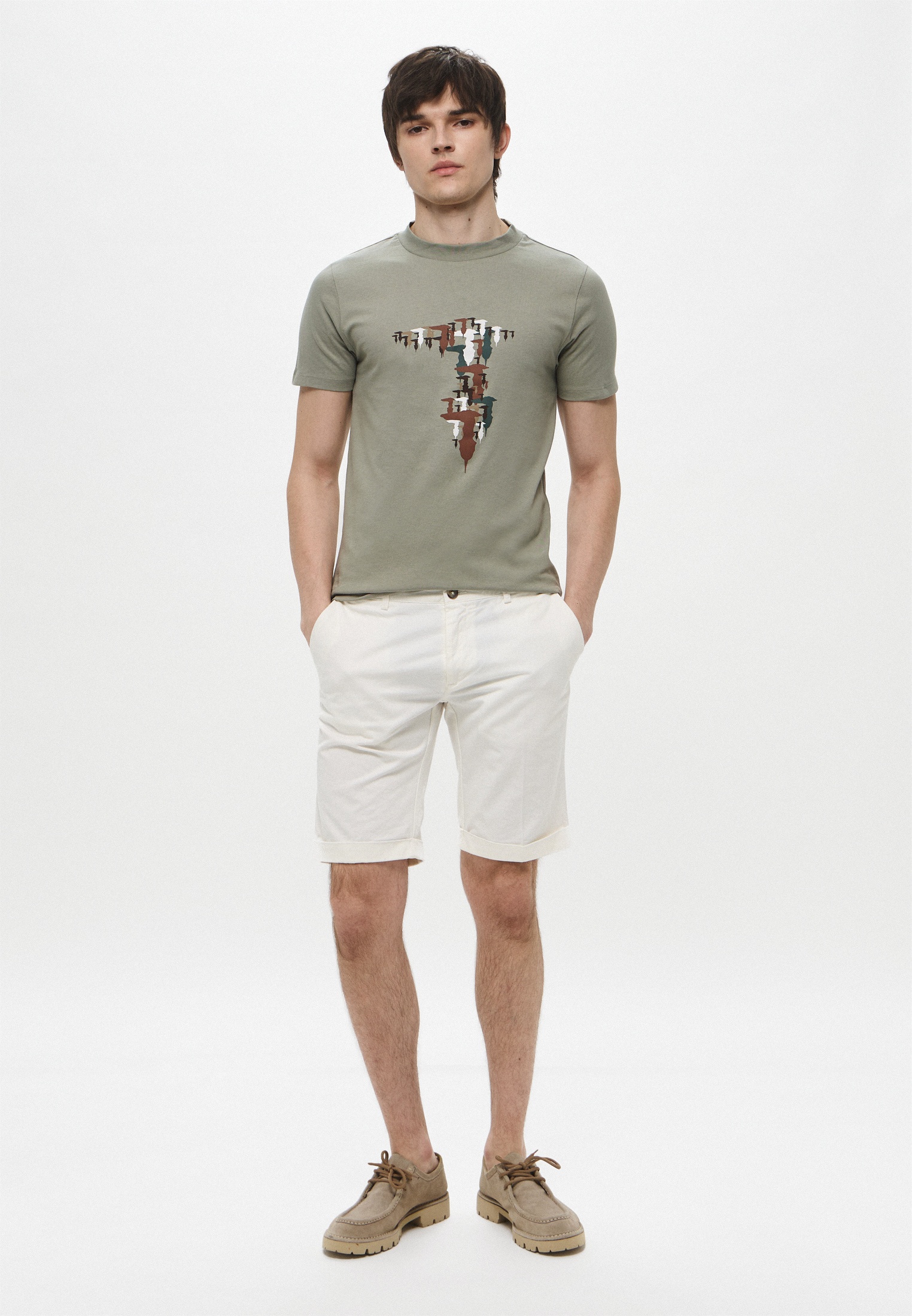 Мужские повседневные шорты Trussardi (Труссарди) 52P00049-1T005825-H-001: изображение 2