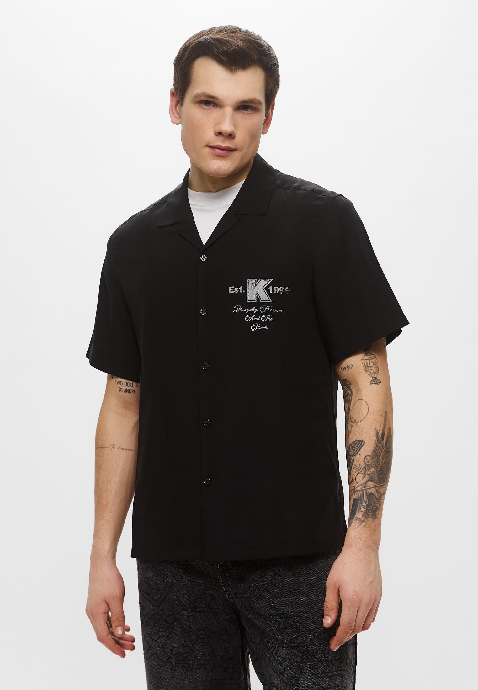 Рубашка с коротким рукавом Ksubi Рубашка Ksubi