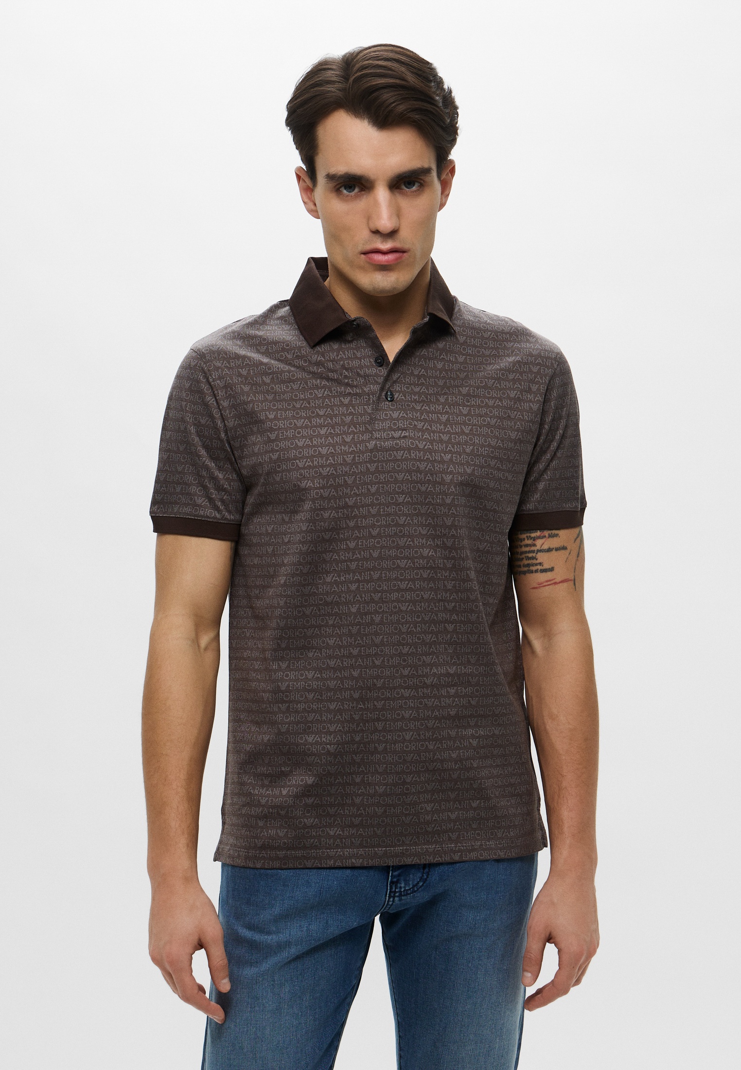 Мужские поло Emporio Armani (Эмпорио Армани) EM000788 AF12916