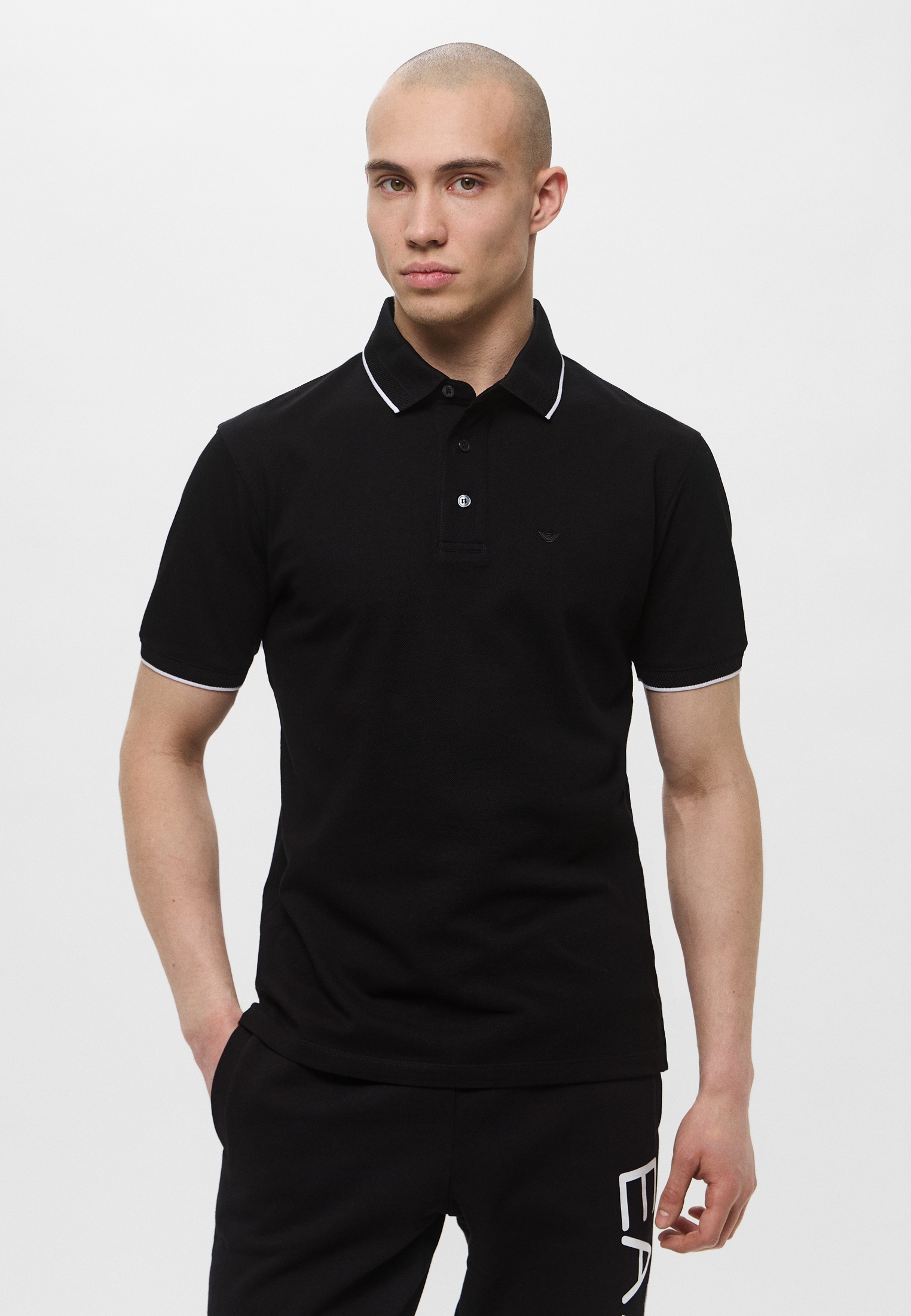 Мужские поло Emporio Armani (Эмпорио Армани) EM000858 AF12955
