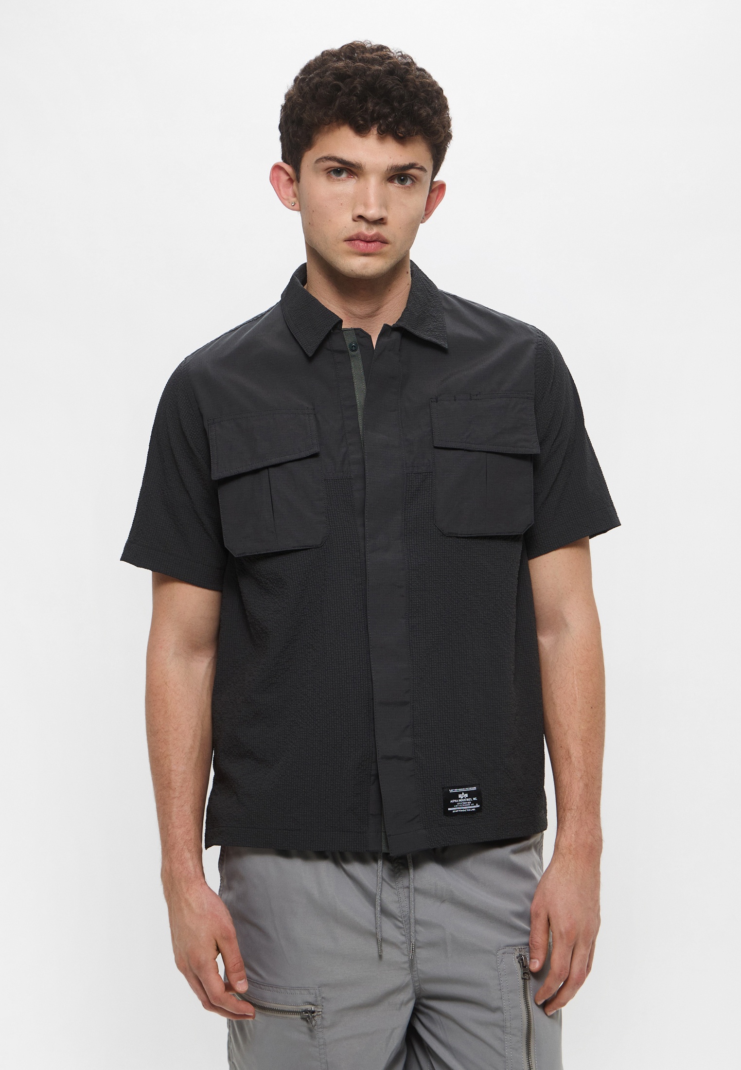 Рубашка с коротким рукавом Alpha Industries (Альфа Индастриз) Рубашка Alpha Industries