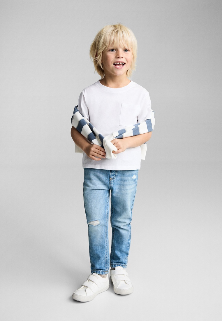 Джинсы для мальчиков Mango Kids (Манго Кидс) 87022534