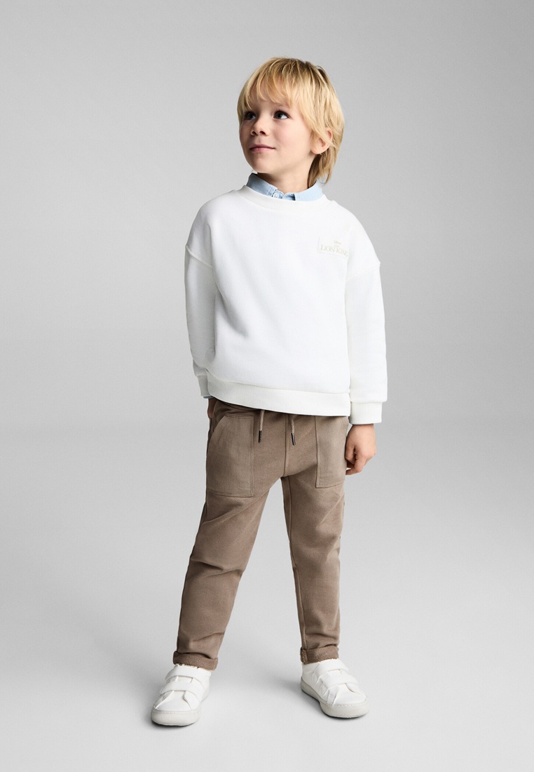 Брюки для мальчиков Mango Kids (Манго Кидс) 87063635