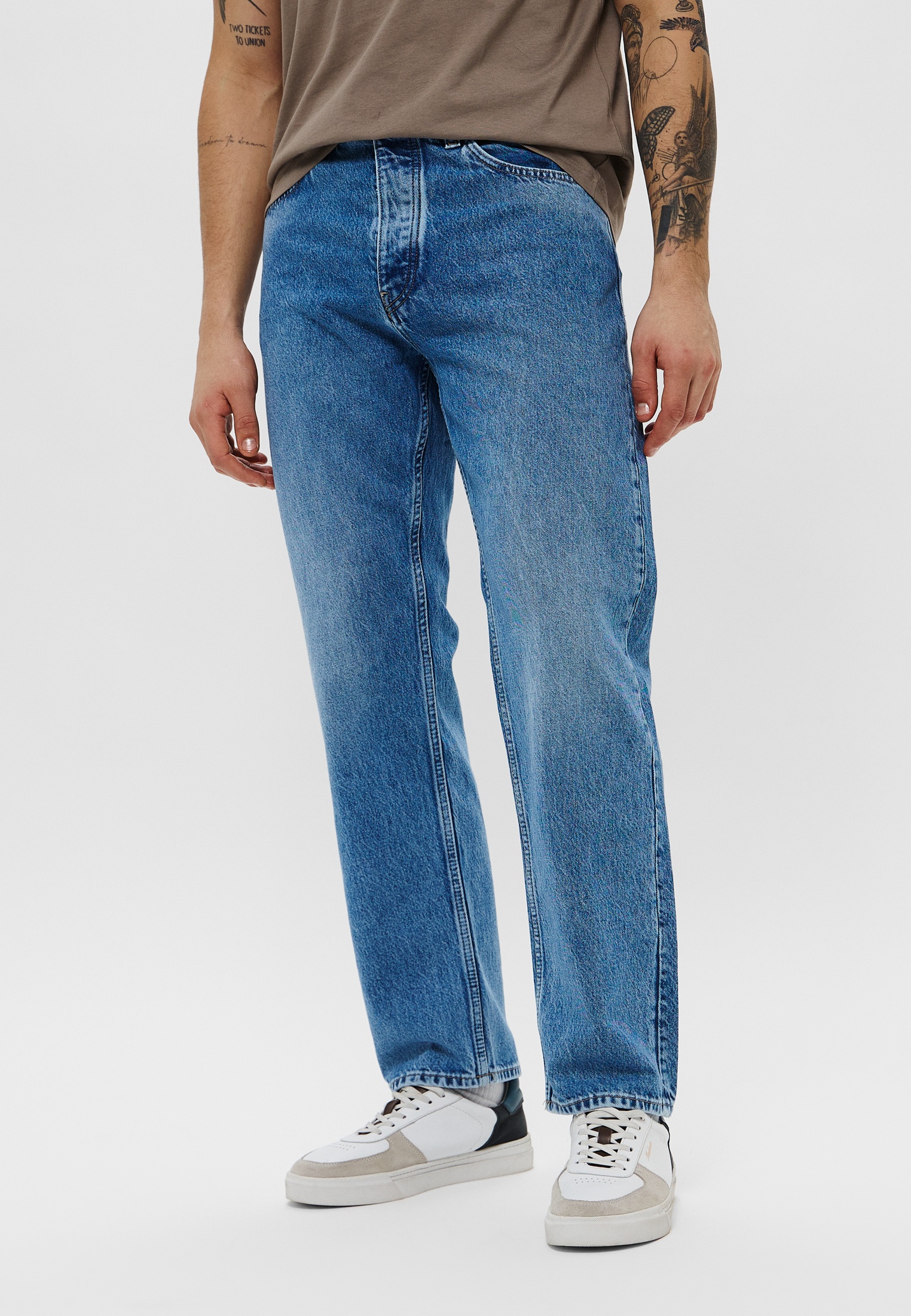 Мужские прямые джинсы Boss (Босс) 50532620