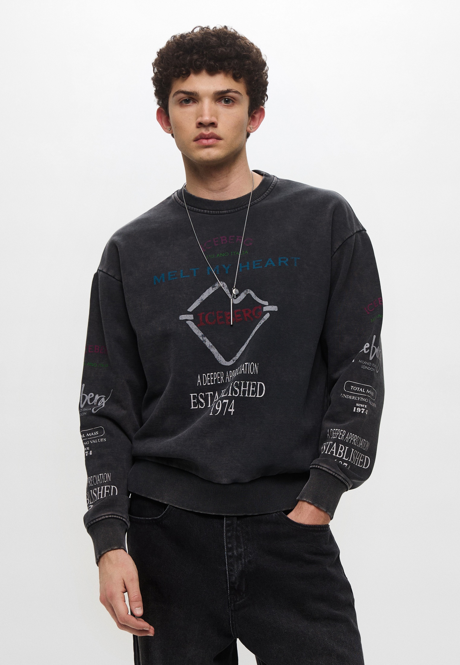 Мужская толстовка Iceberg (Айсберг) 25EI1PE0516334
