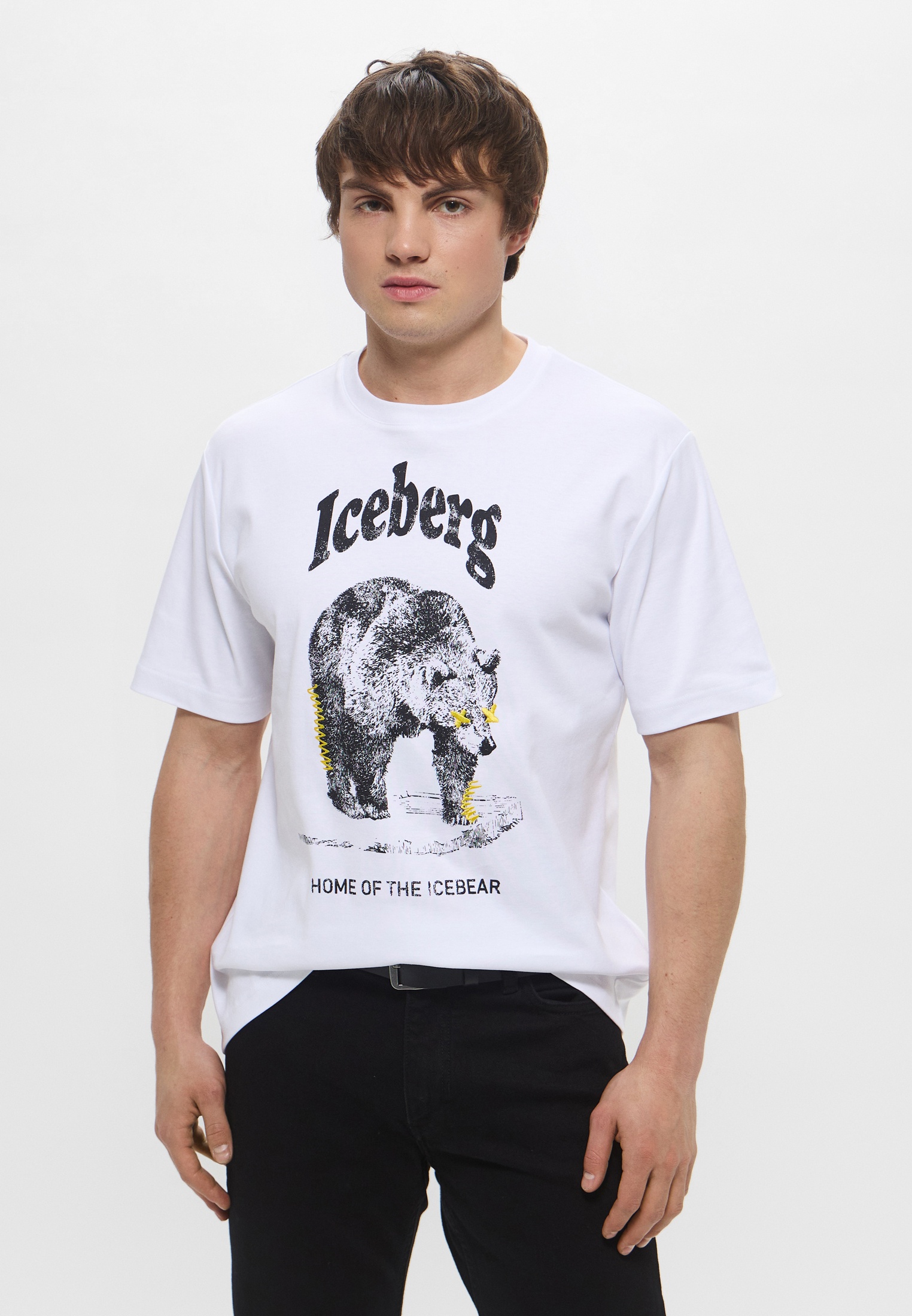 Мужская футболка Iceberg (Айсберг) 25EI1PF0256307