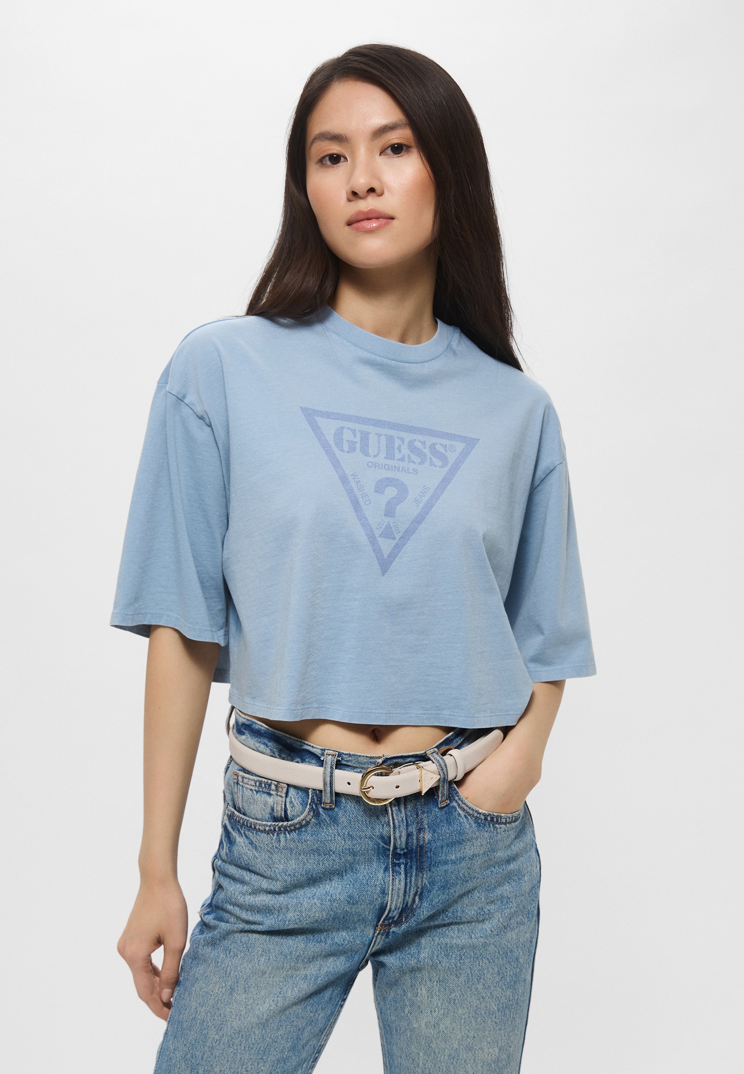 Футболка с коротким рукавом Guess Jeans W4BI09K8HM0