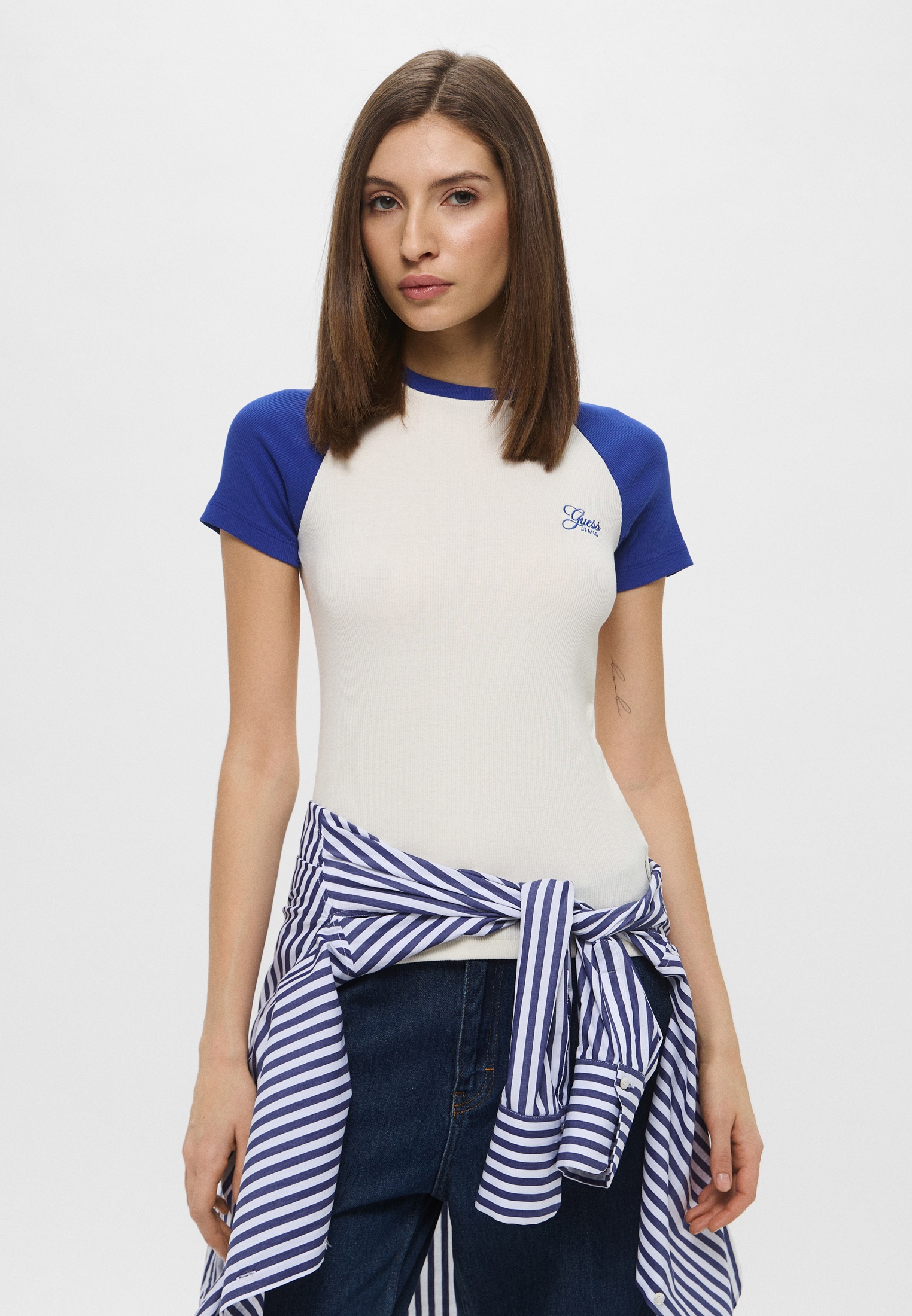 Футболка с коротким рукавом Guess Jeans W5GP61KA0H1