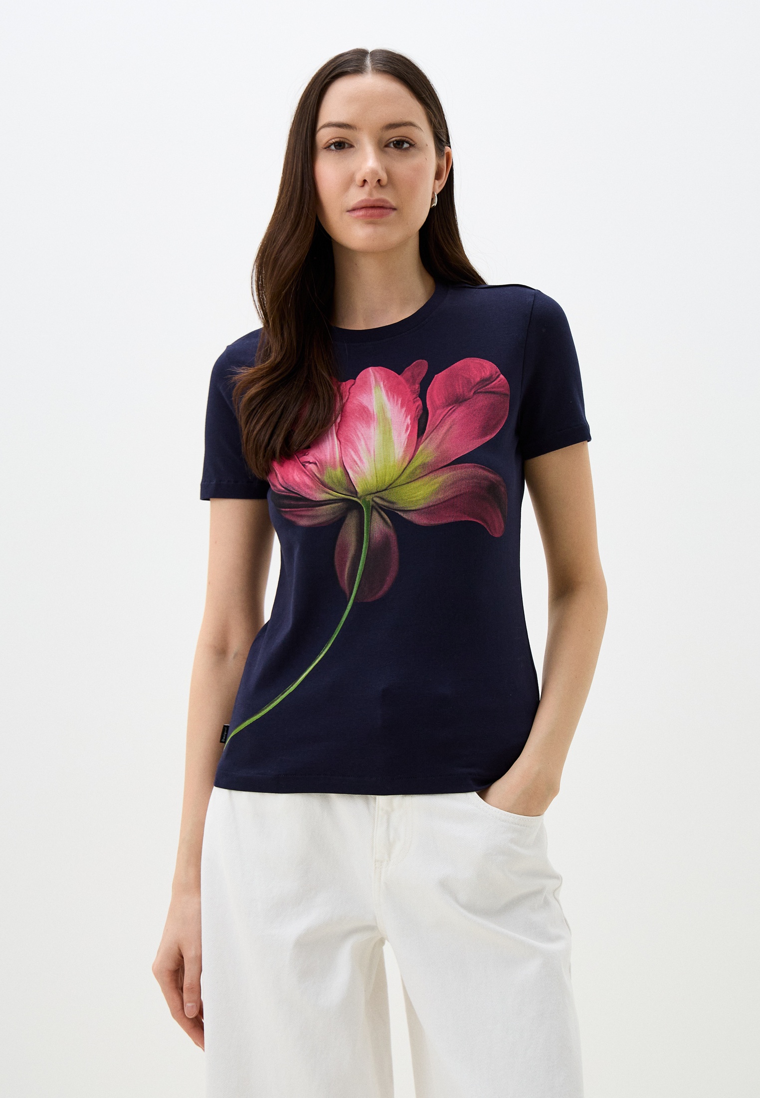 Футболка с коротким рукавом Desigual (Дезигуаль) 25SWTK24