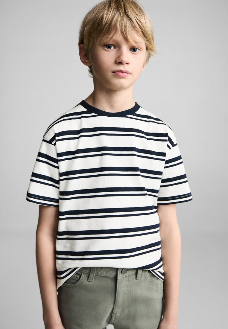 Футболка с коротким рукавом Mango Kids (Манго Кидс) Футболка Mango Kids