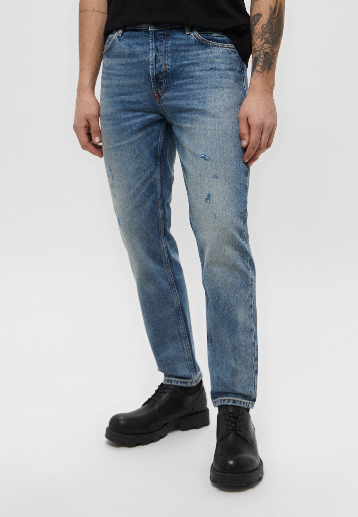 Мужские прямые джинсы Hugo (Хуго) 50537711