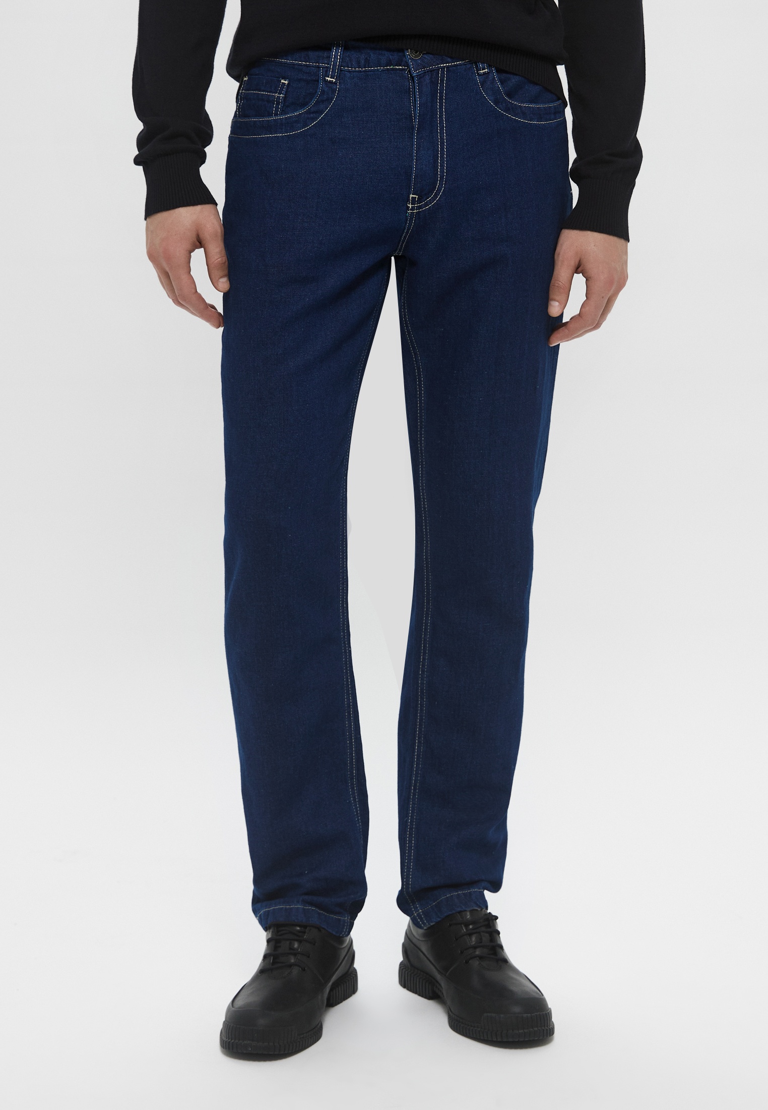 Мужские прямые джинсы Bikkembergs (Биккембергс) BMD0833R