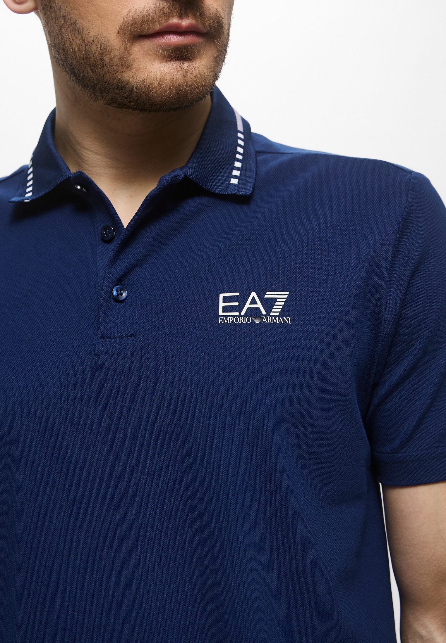 Мужские поло EA7 7M000184 AF13511: изображение 4