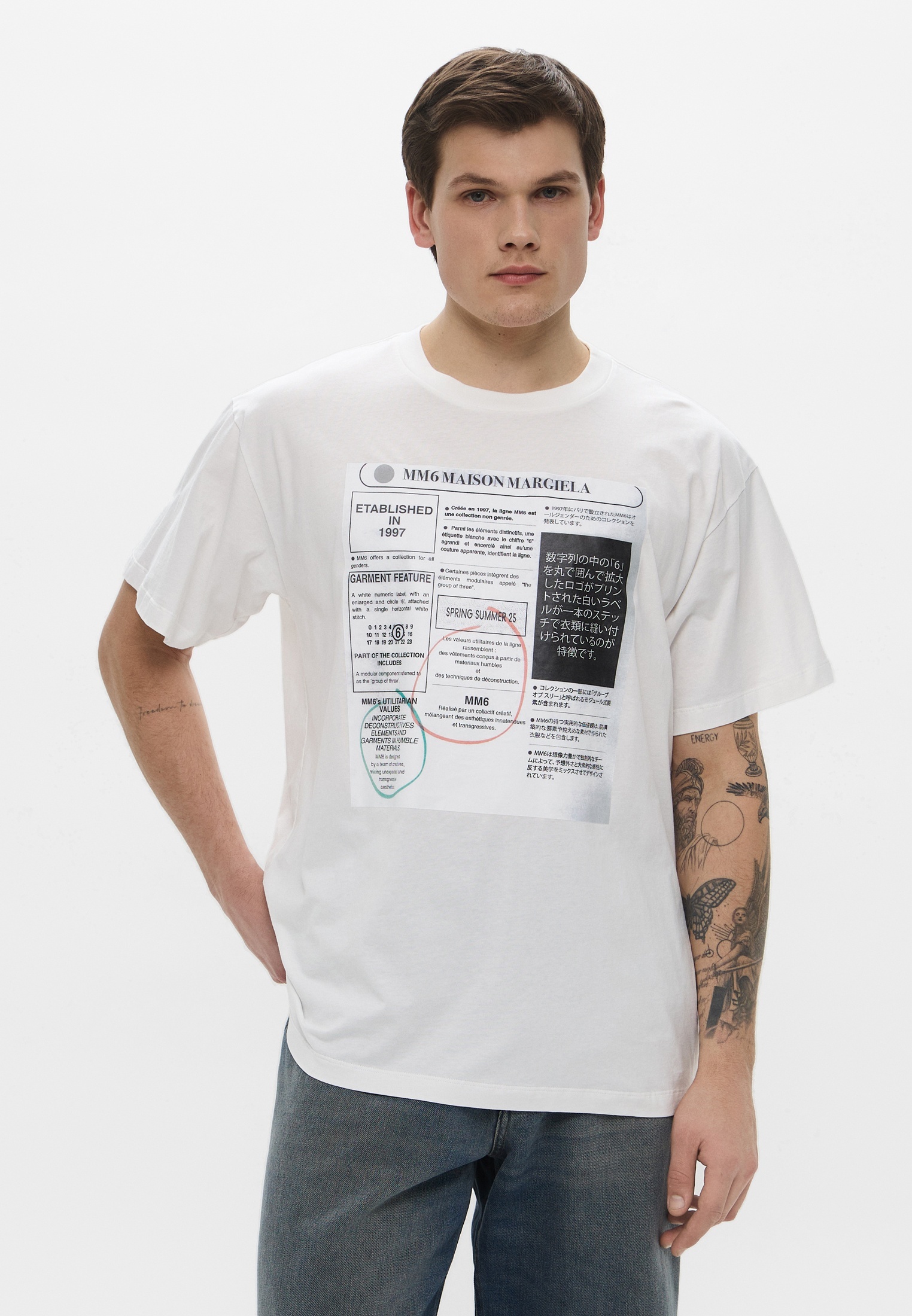 Футболка MM6 Maison Margiela Футболка MM6 Maison Margiela