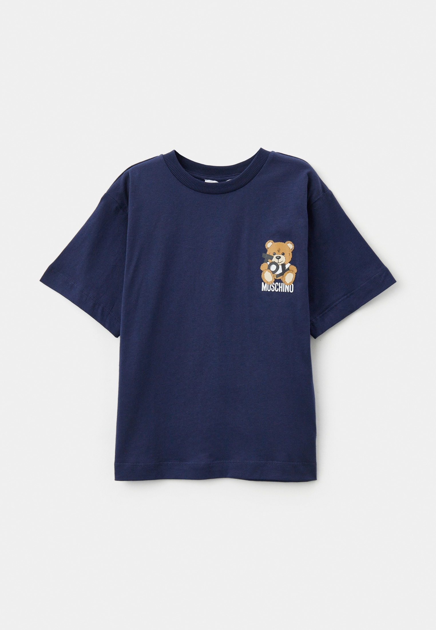 Футболка с коротким рукавом Moschino Kid Футболка Moschino Kid