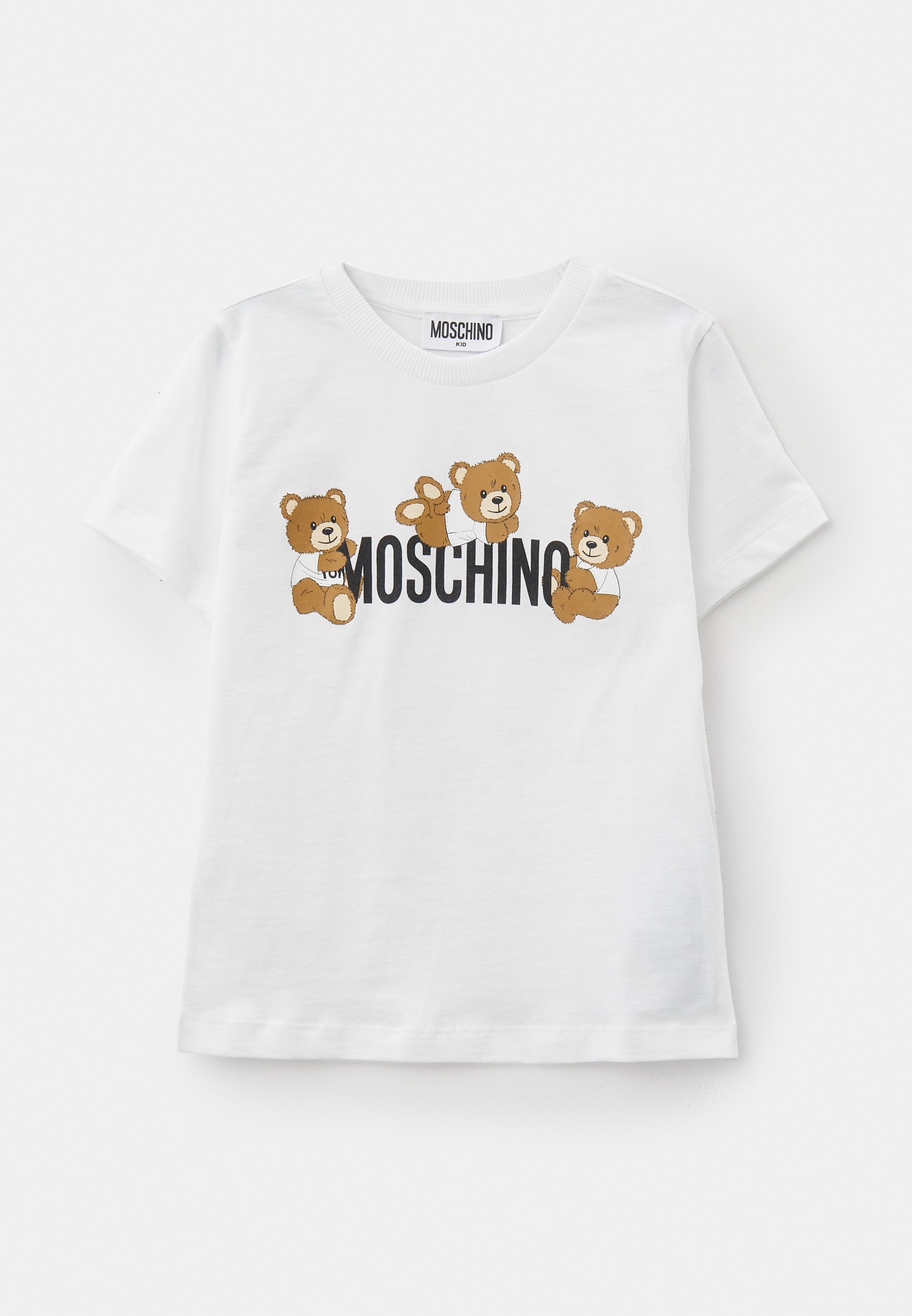 Футболка с коротким рукавом Moschino Kid Футболка Moschino Kid
