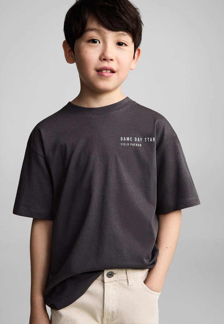 Футболка с коротким рукавом Mango Kids (Манго Кидс) Футболка Mango Kids