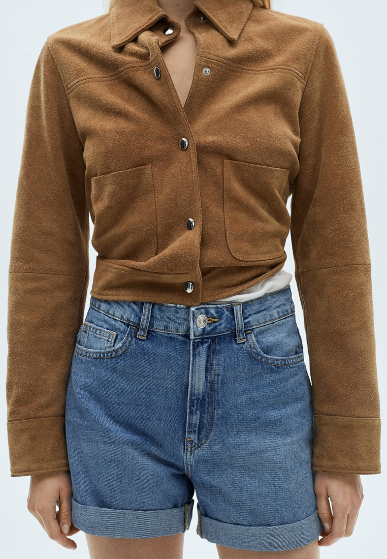 Женские шорты Mango (Манго) Шорты джинсовые Mango