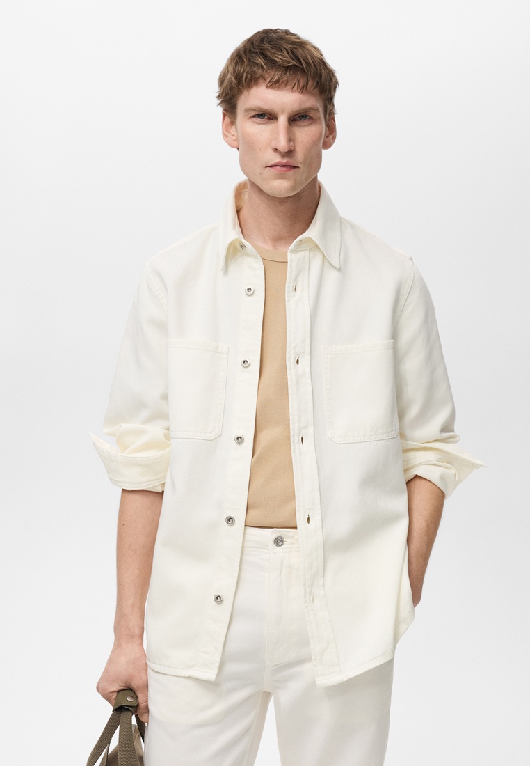 Рубашка с длинным рукавом Mango Man 87094408