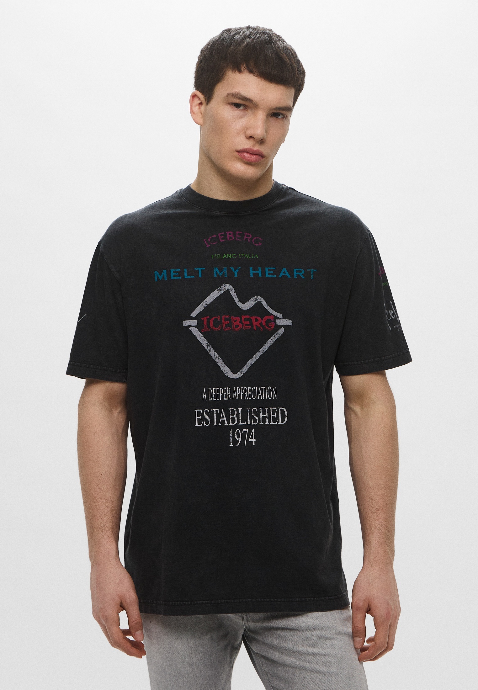 Мужская футболка Iceberg (Айсберг) 25EI1PF0736335